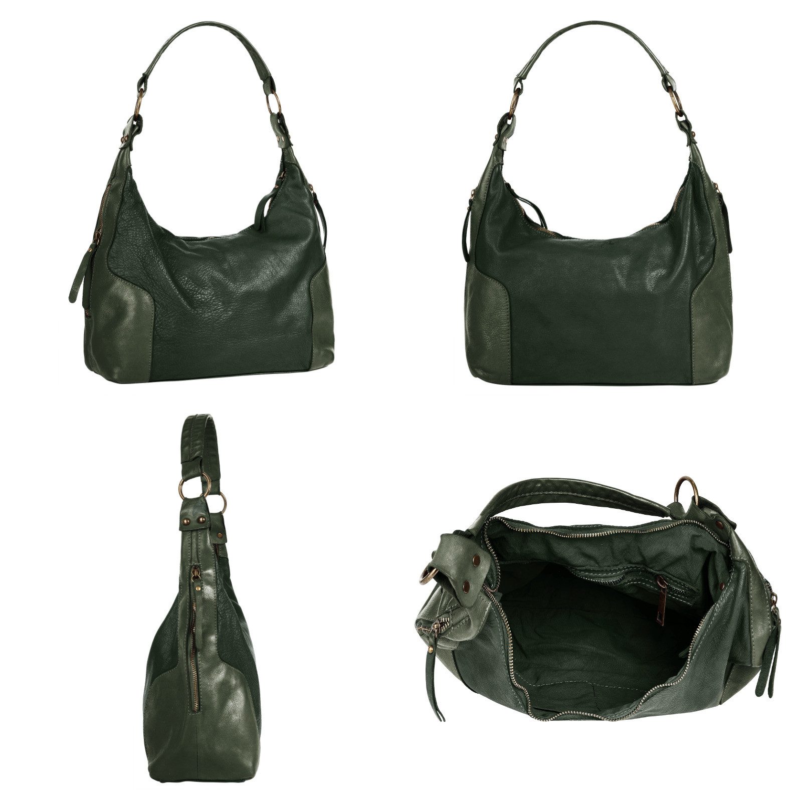 Samantha Look Shopper echt leer, made in italy