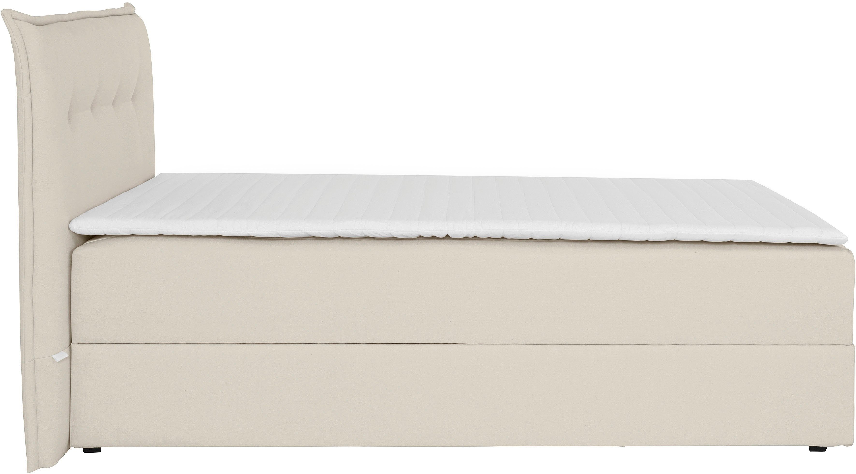 andas Boxspring Lichtgewicht inclusief bedkist & topmatras, in 4 breedten en 2 hardheden