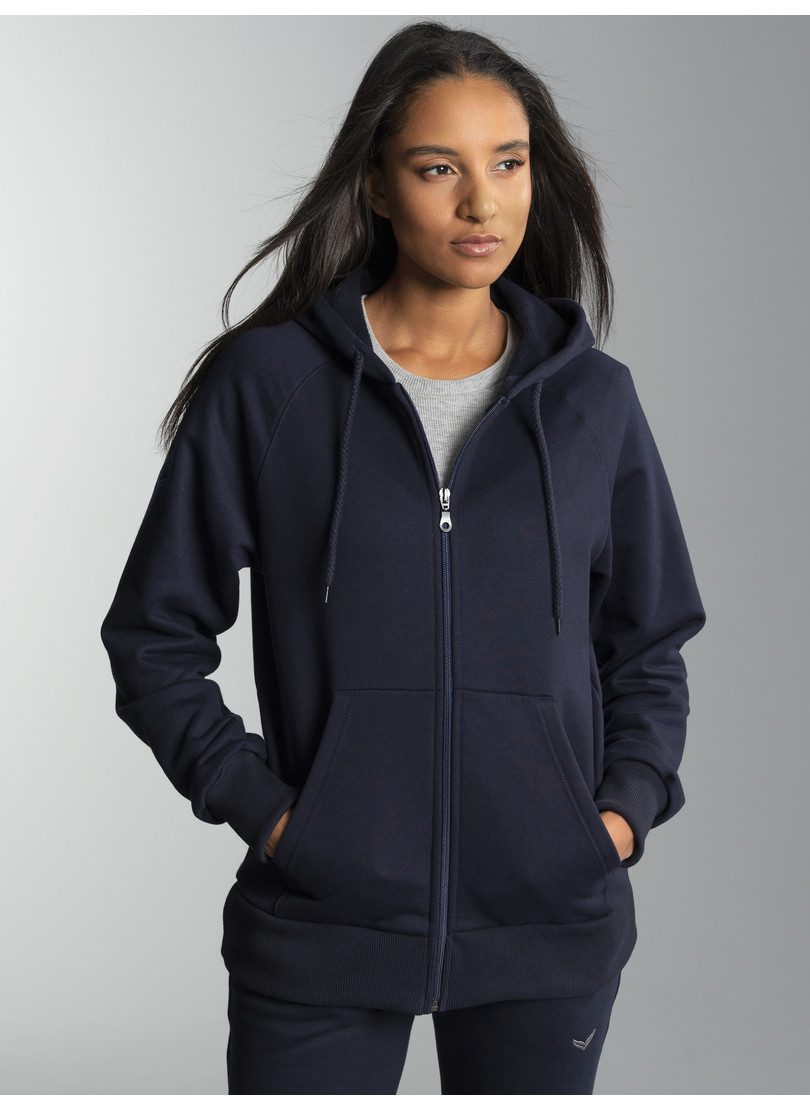Trigema Sweatvest TRIGEMA sweatvest met capuchon (1-delig)