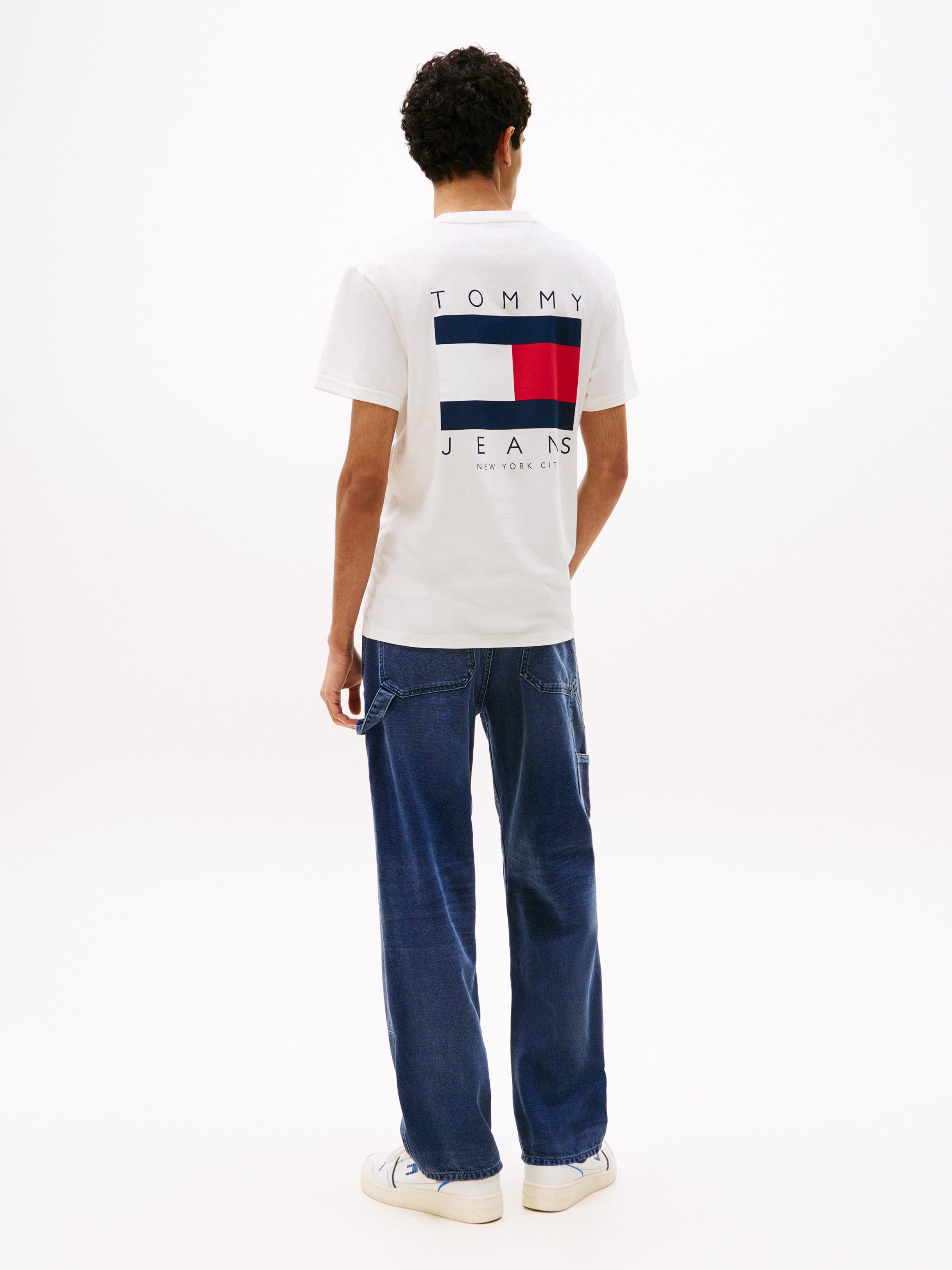 TOMMY JEANS T-shirt TJM REG FLAG GRAPH BCKPRNT T EXT