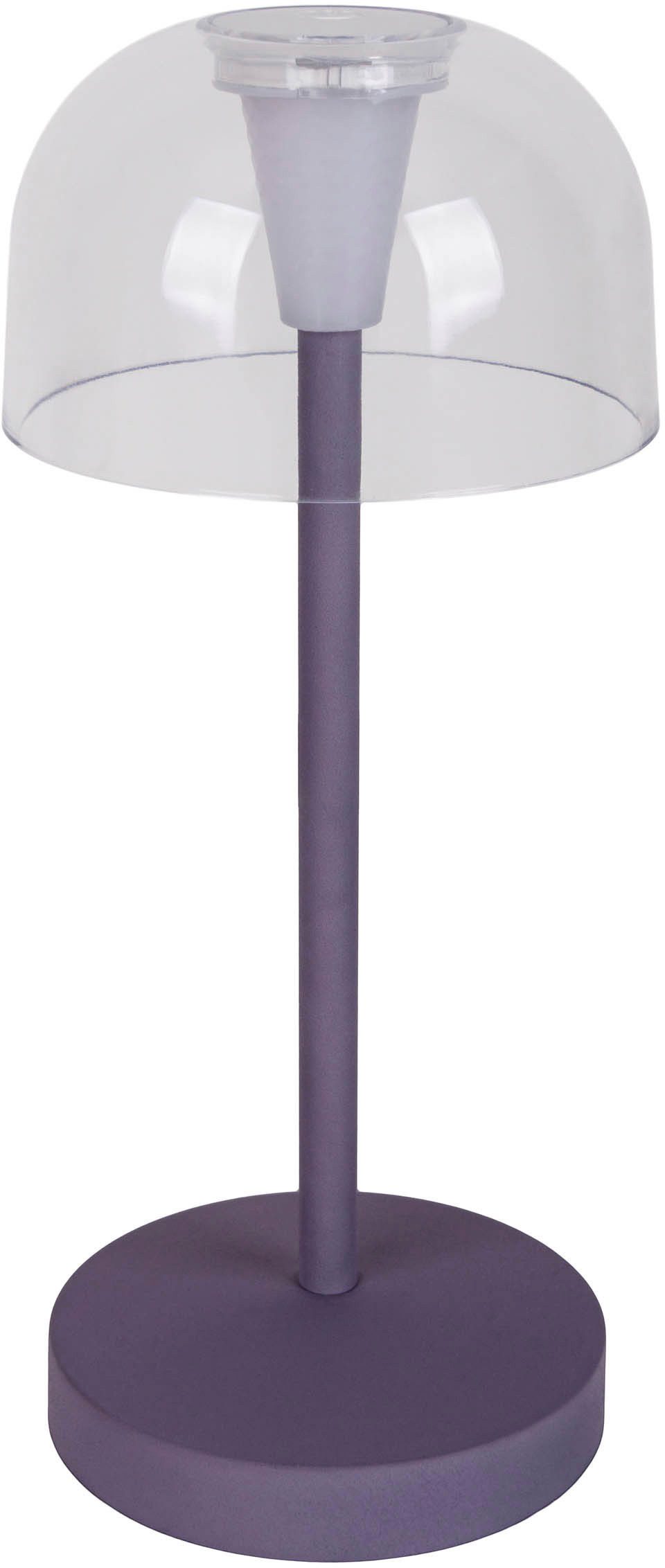 näve Led-tafellamp Gomba 18,5 cm 2-delig set, oplaadbaar, usb-kabel, geheugenfunctie, traploos dimbaar (2 stuks)