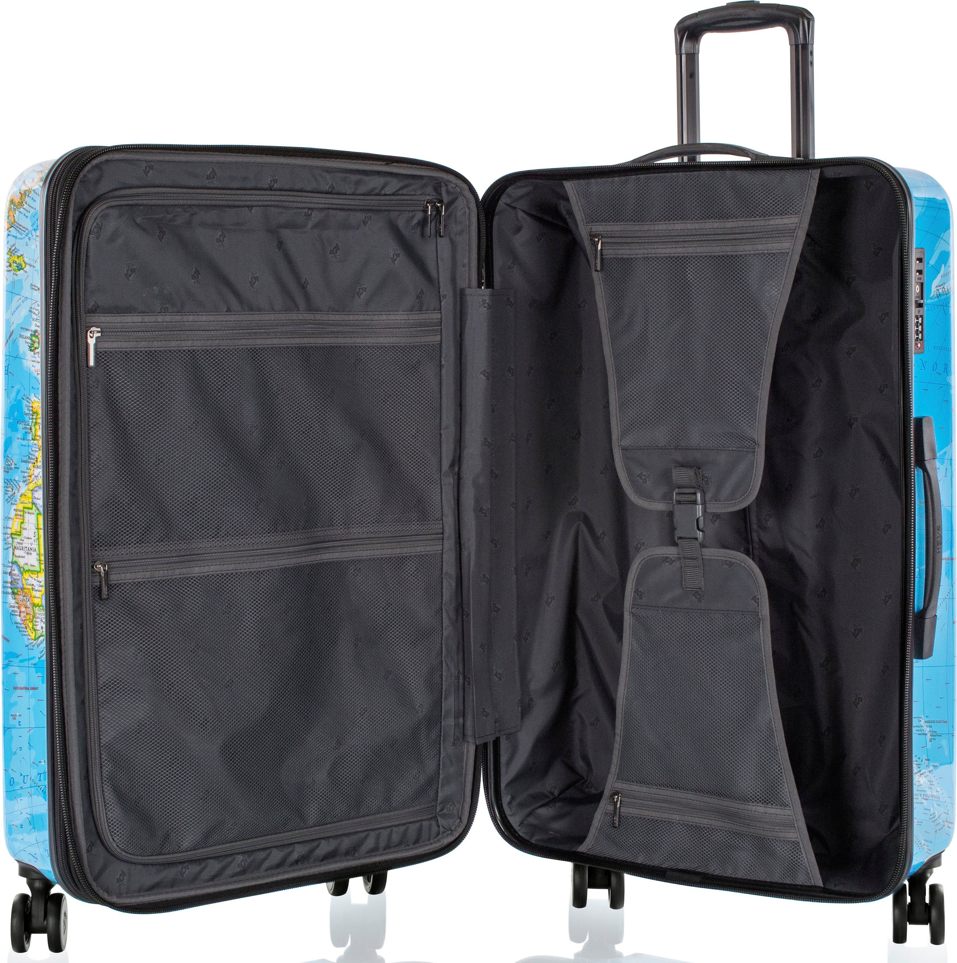 Heys Hardshell-trolley Journey 3G bunt 76 cm x Joachim Llambi reisbagage TSA-slot volumevergroting