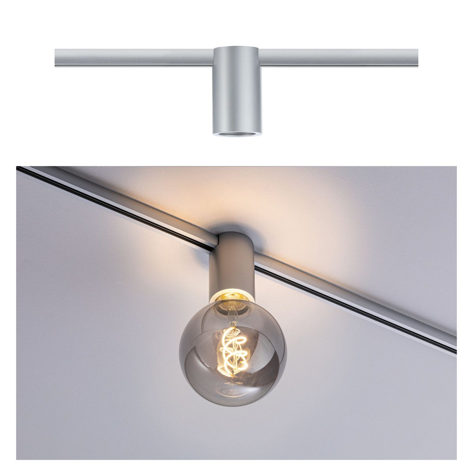 Paulmann Railsysteem-lampen URail rail spot Socket Enkelspot E27 max. 20W 230V (1-delig)