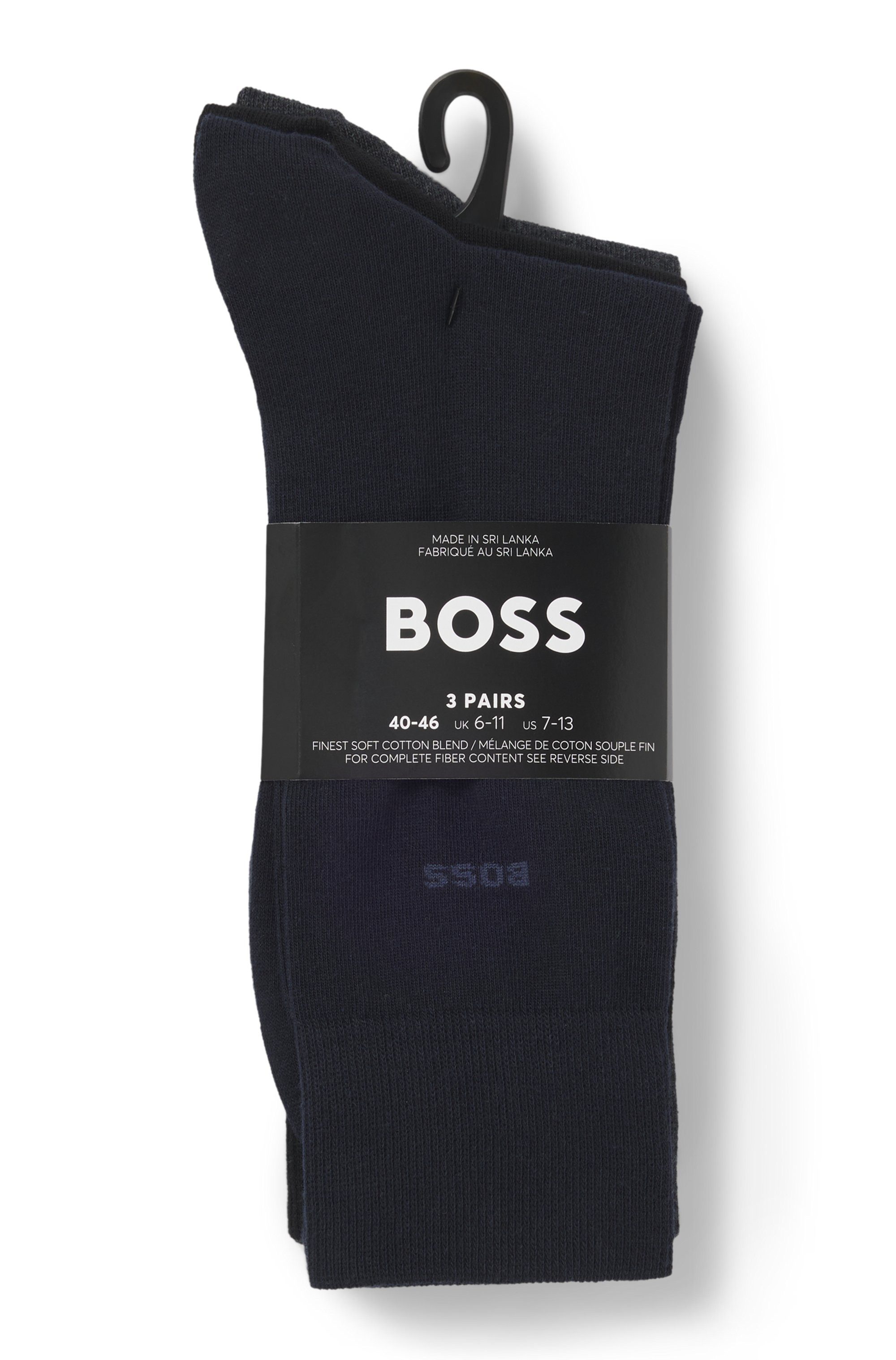 BOSS Sokken 3P RS Uni (3 paar)