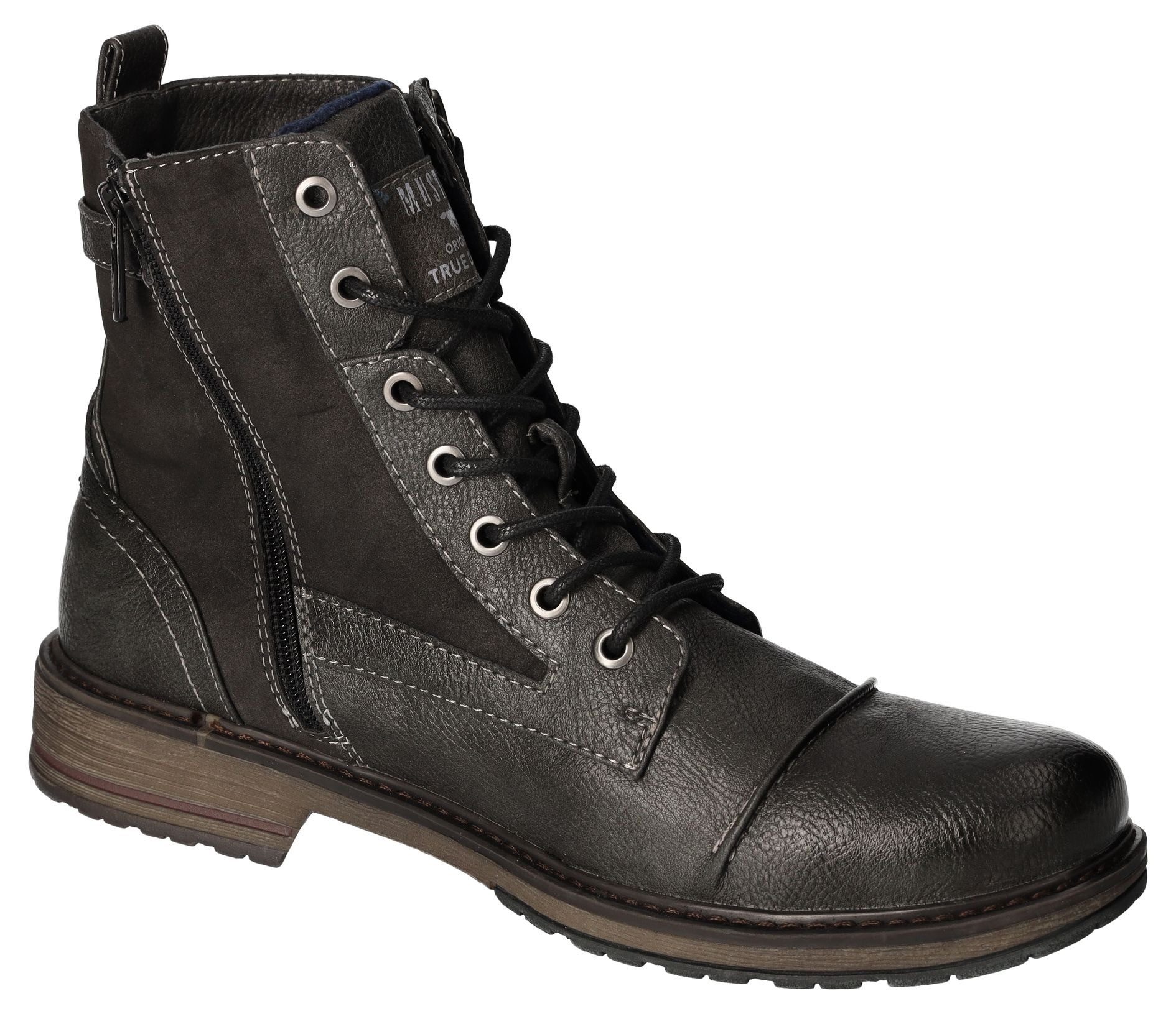 Mustang Shoes Veterschoenen Herfst schoen, veterschoen met praktische aantrekloop