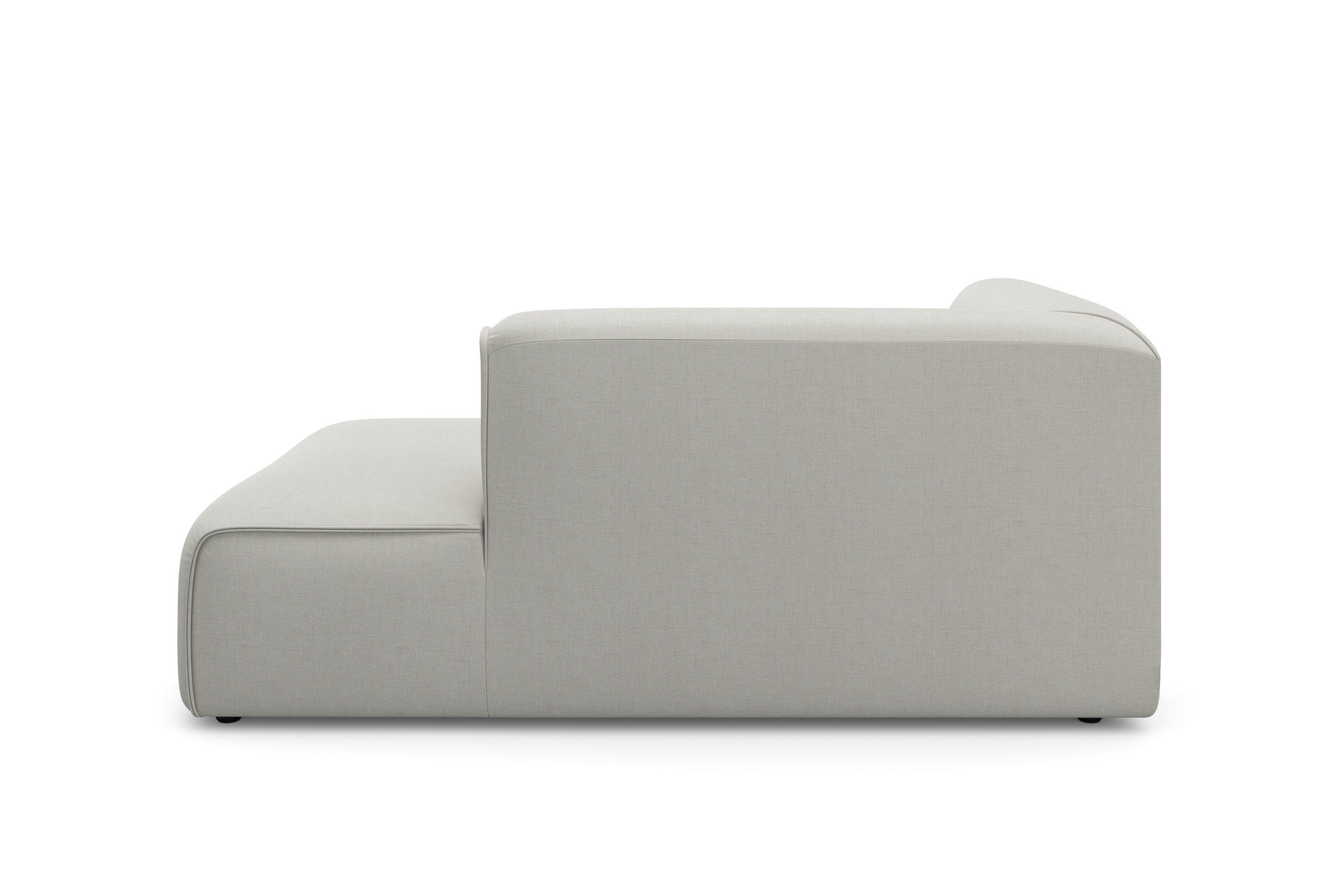 RAUM.ID Ottomane Merid chaise longue, afmetingen B/D/H: 100/162/70 cm als module of apart te gebruiken, voor individuele samenstelling