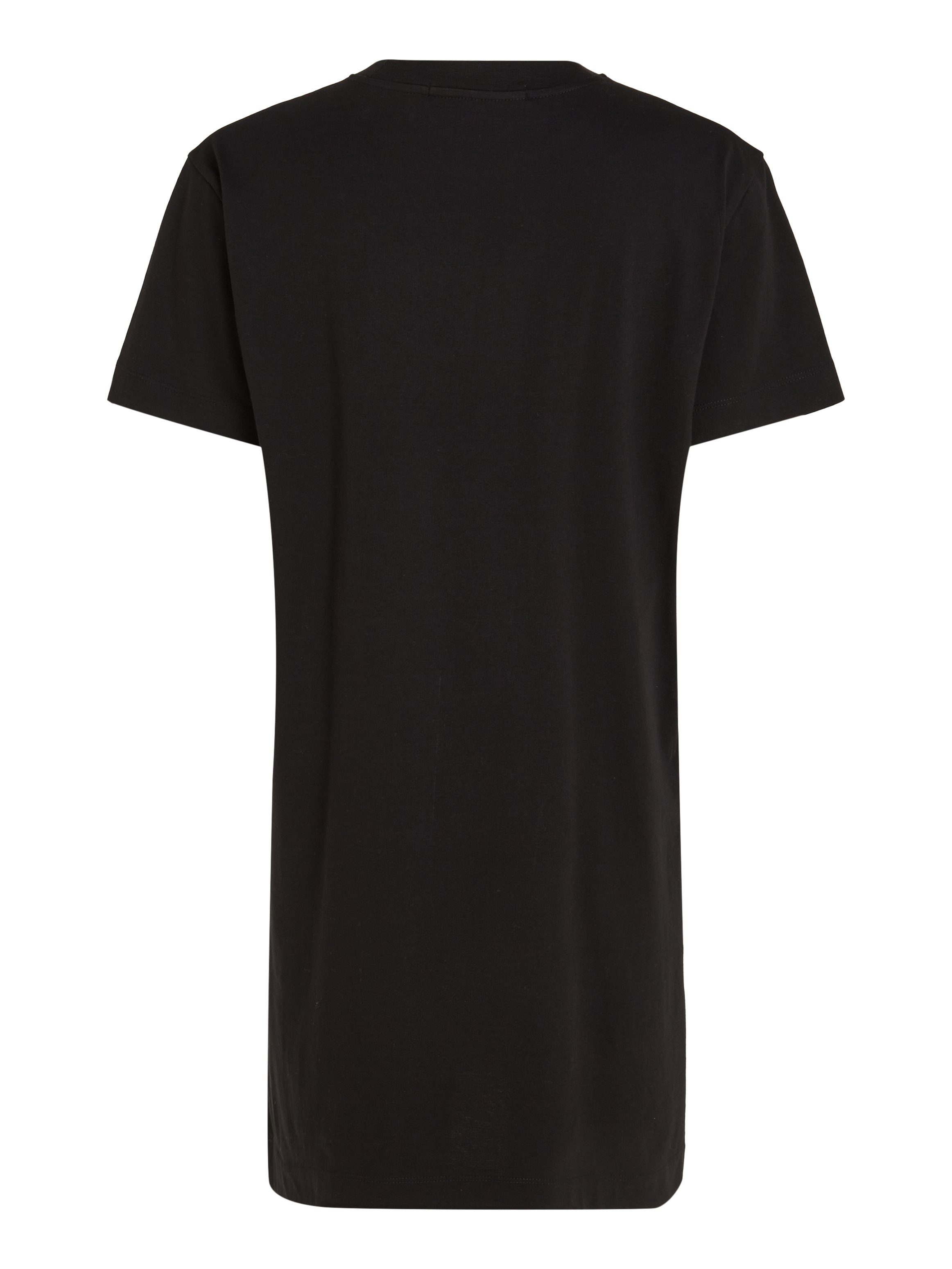 Calvin Klein Shirtjurk SATIN CK T-SHIRT DRESS