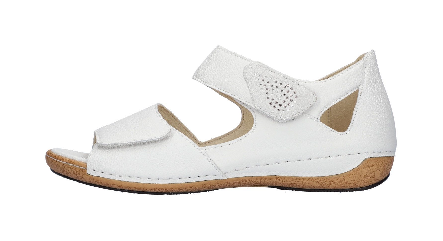 Waldläufer Sandalen HELIETT , zomerschoen, sandaal, sleehak, met orthotritt, h-breedte