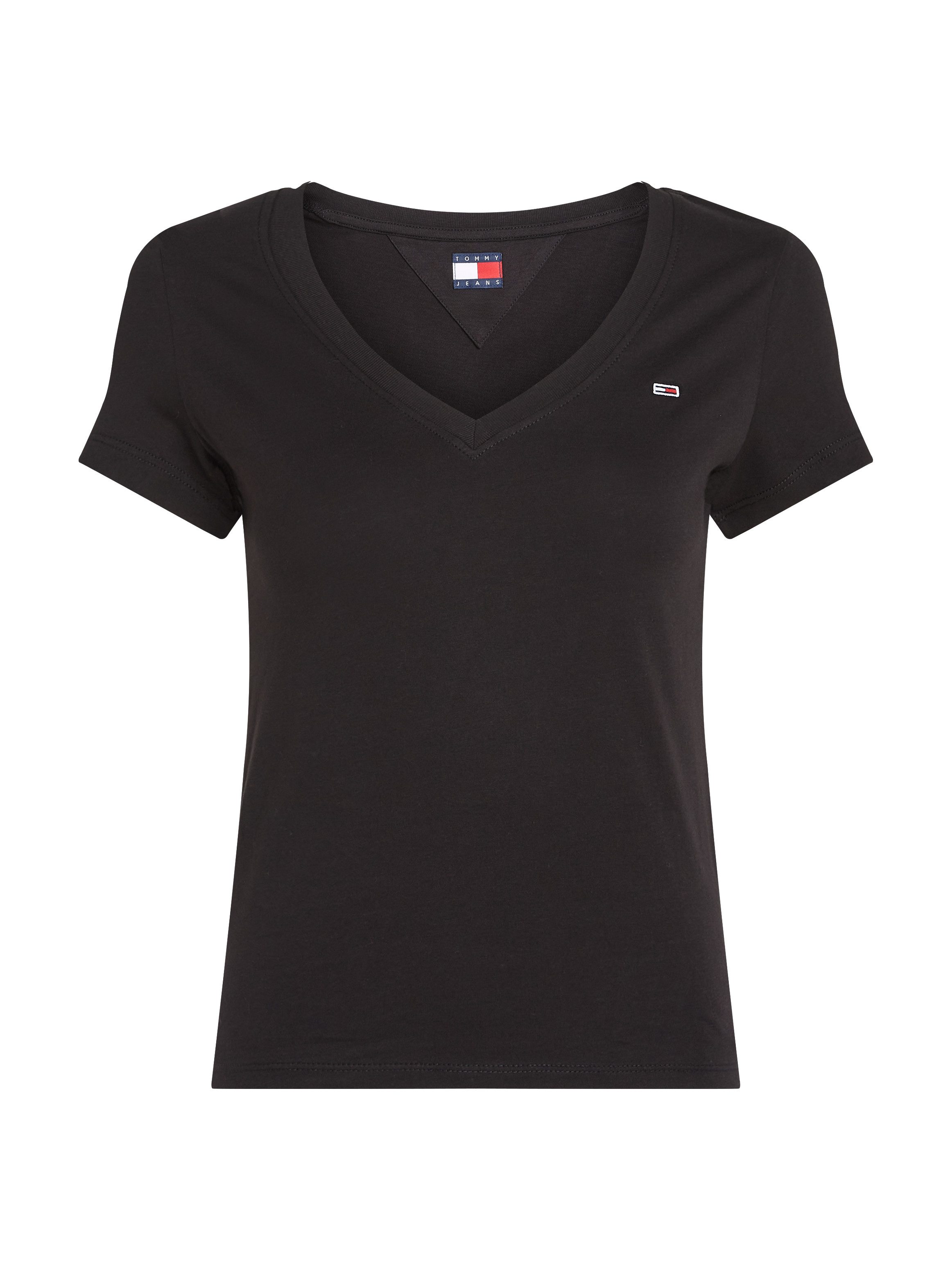 TOMMY JEANS T-shirt TJW SLIM V-NECK TEE