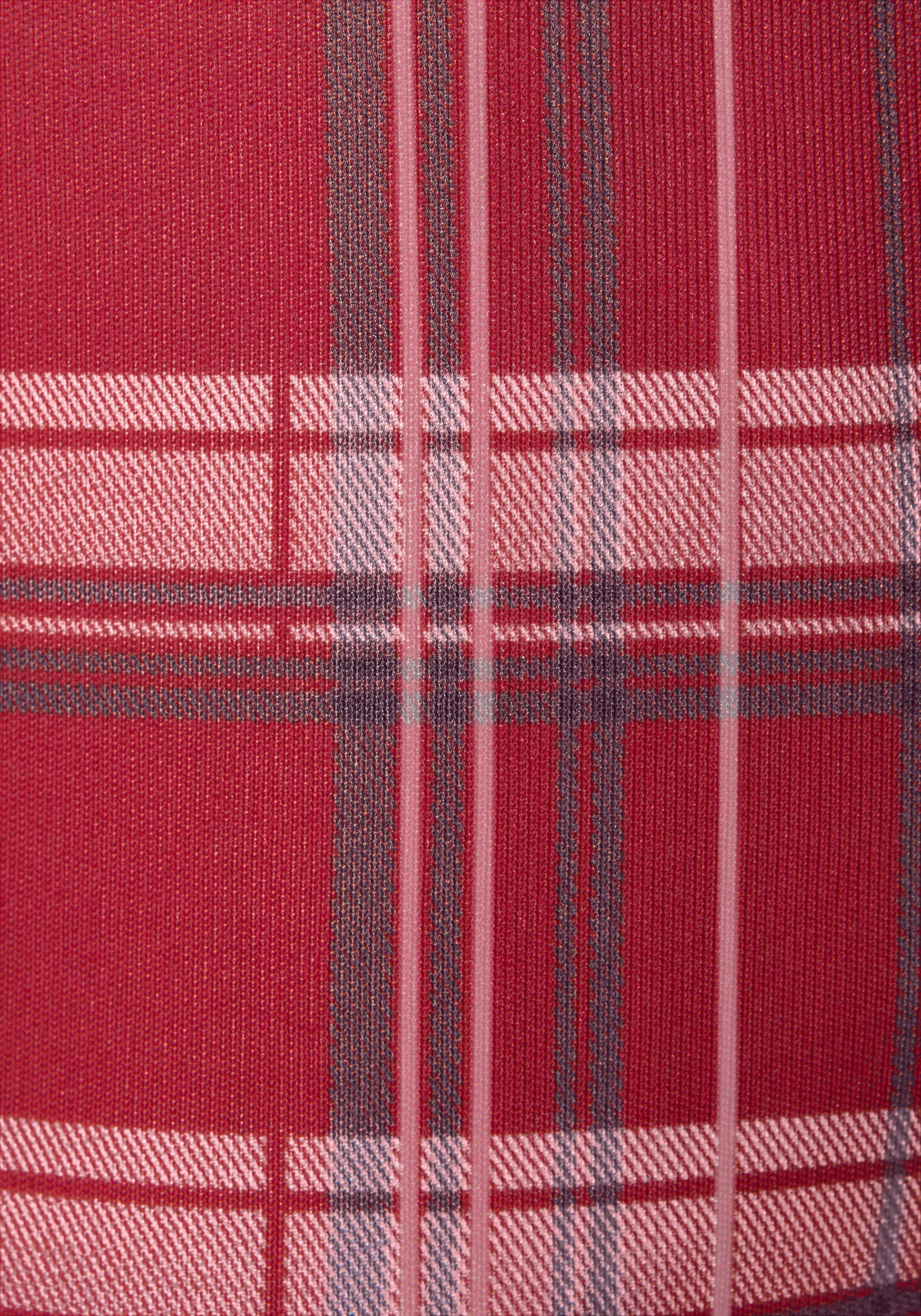 H.I.S Pyjama van flanel met alover ruitpatroon (set, 2-delig)