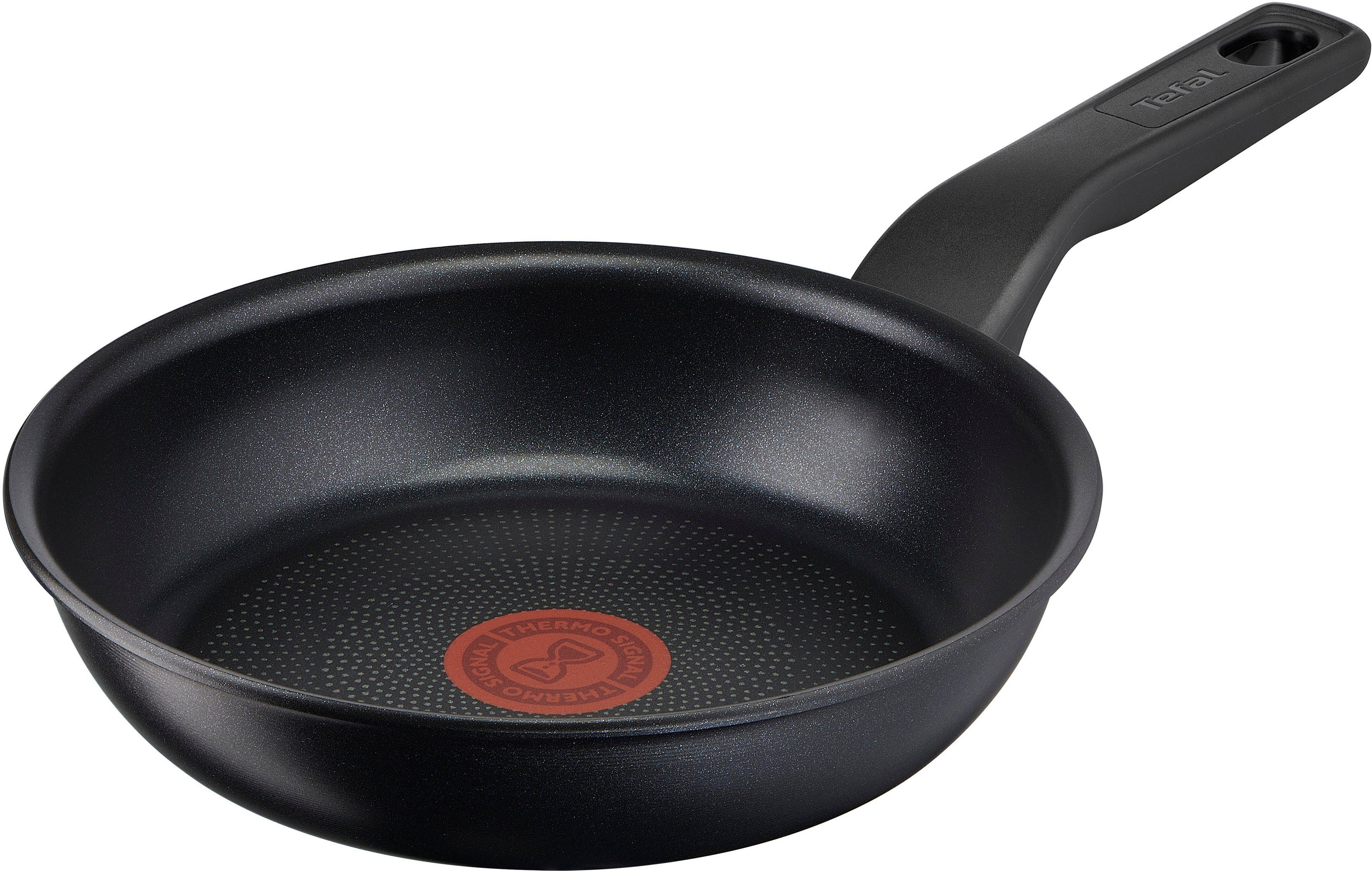 Tefal Koekenpan Titanium Force extra duurzame anti-aanbakcoating, thermo-signaal, beschermrand