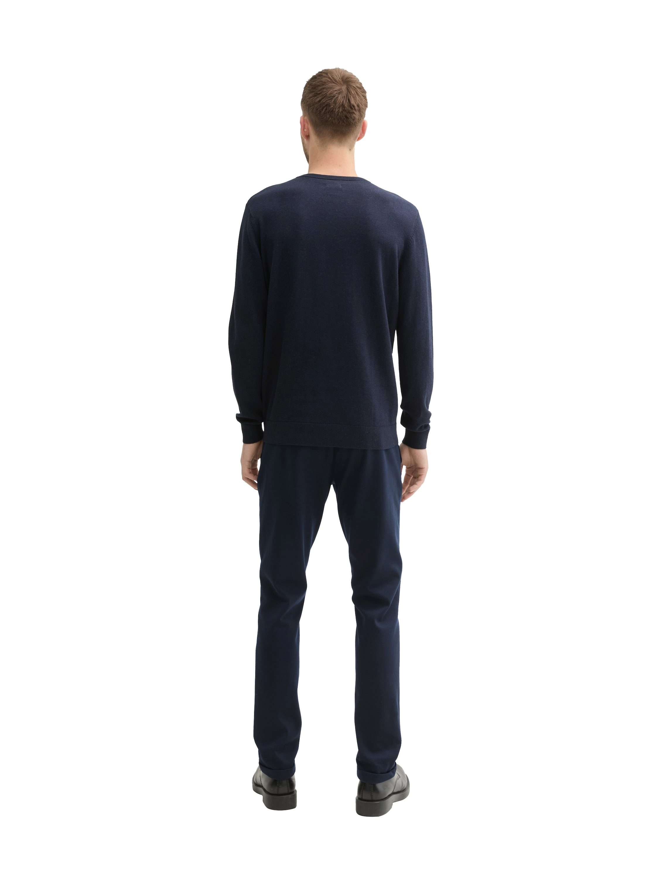 Tom Tailor Chino slim met viscose en stretch