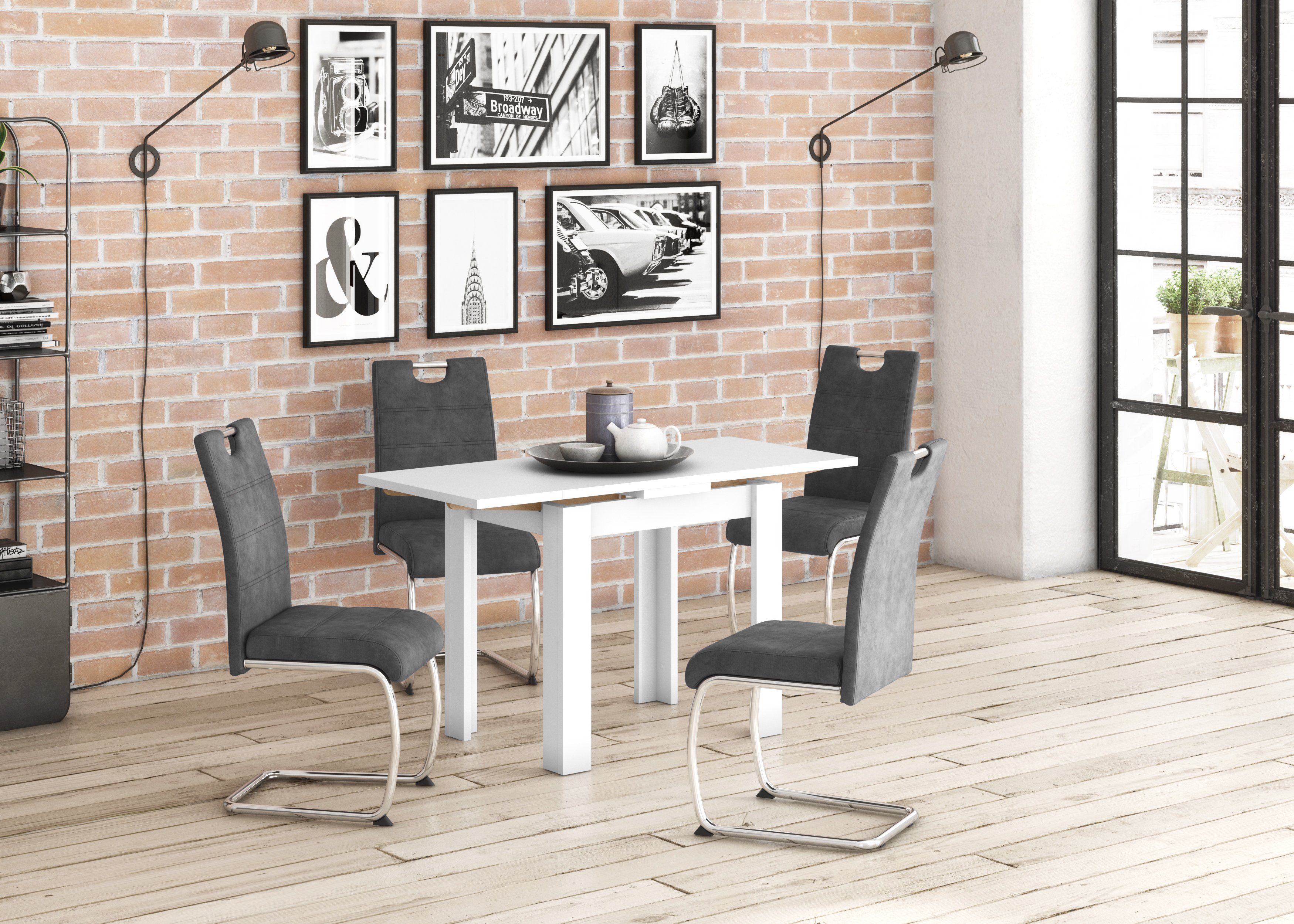 HELA Vrijdragende stoel Flora, eetkamerstoelen