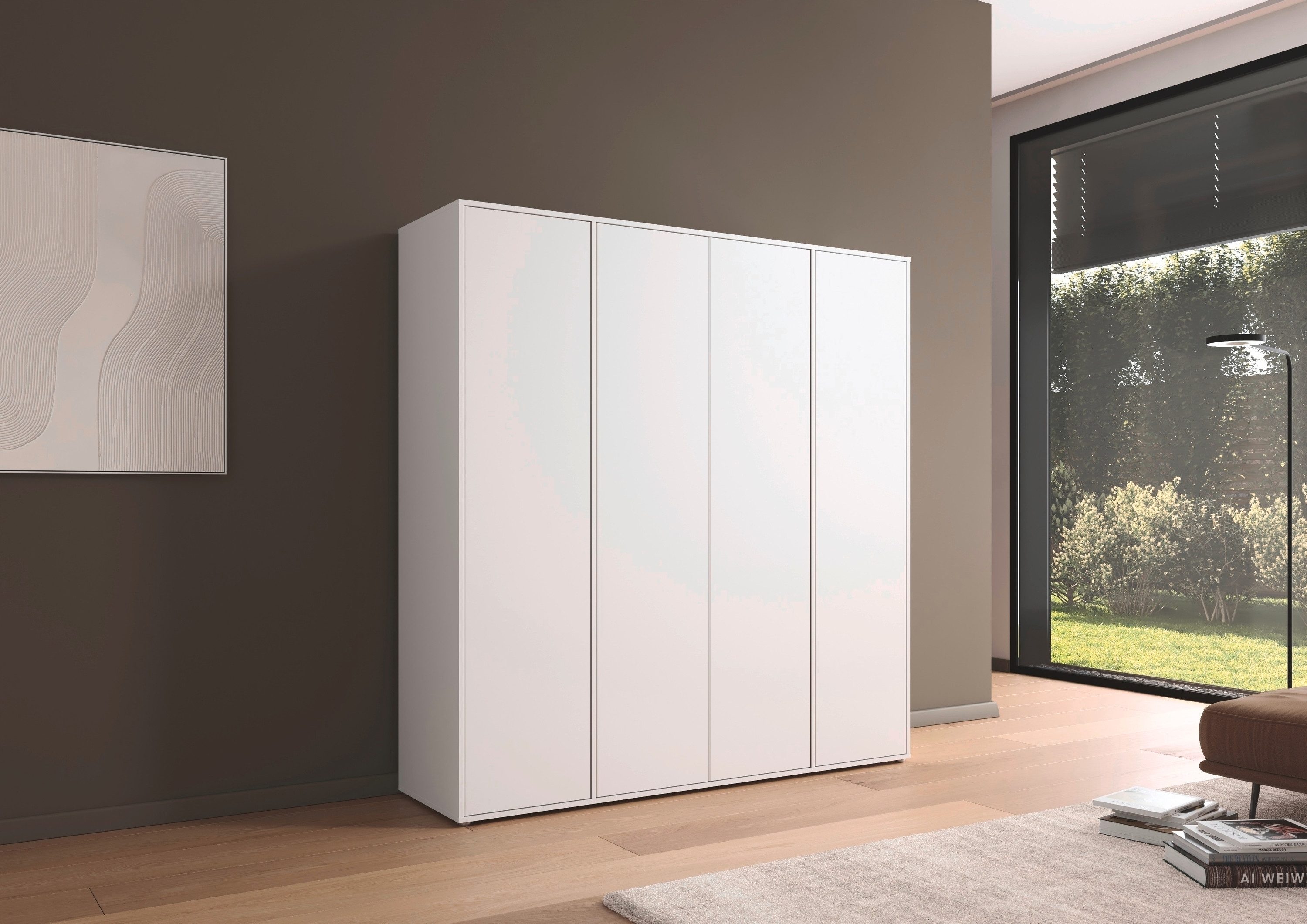rauch Draaideurkast Kledingkast Kast Garderobe Wasmand NABILA veel Opbergruimte in 2 breedtes met push-to-open functie bestseller made in germany