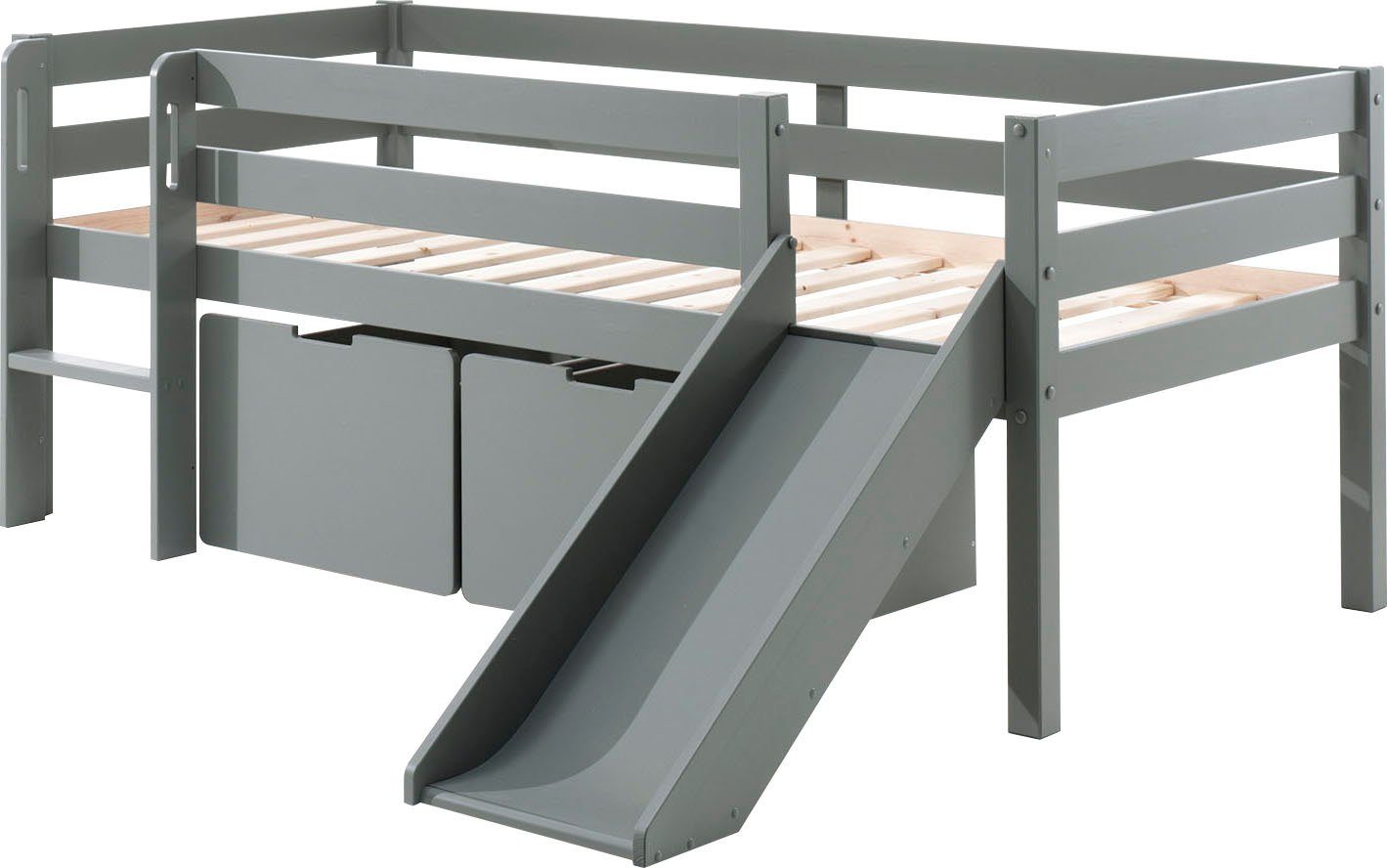 Vipack Speelbed Vipack Pino Laag speelbed met LF 90x 200 cm, naar keuze met hangrekje