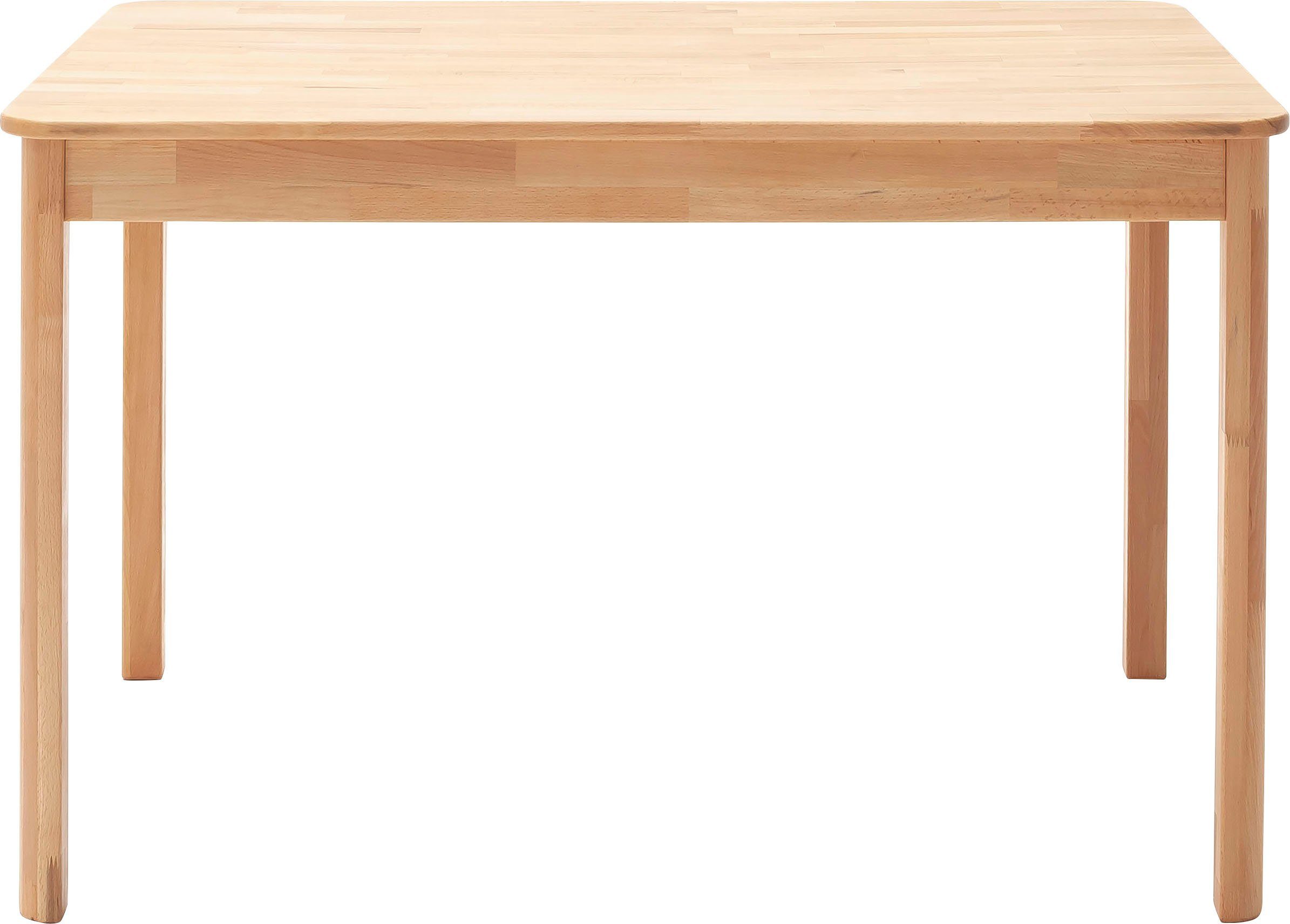 MCA living Eettafel Oskar Massief houten tafel, naar keuze van beukenkernhout of wildeiken