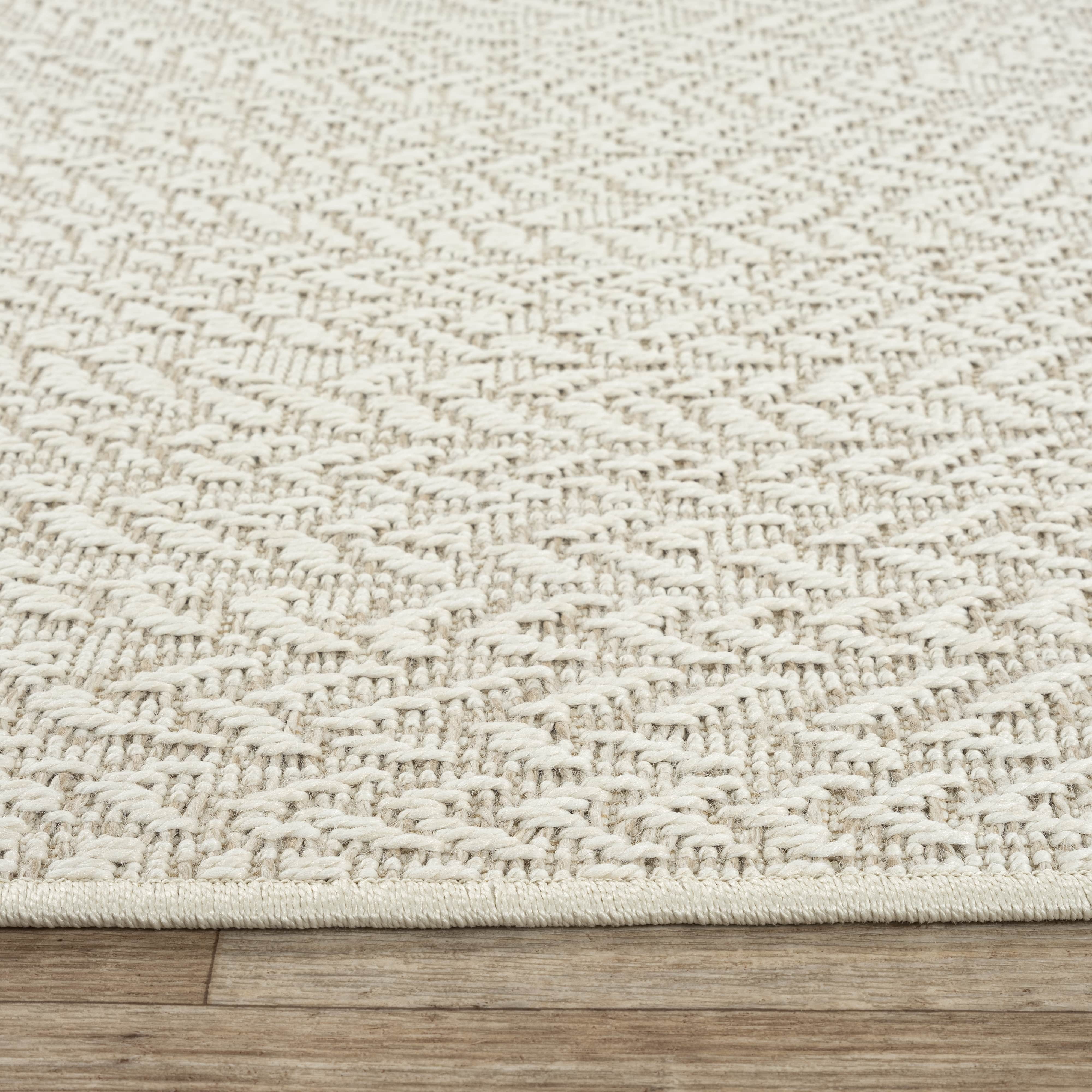 The carpet Vloerkleed Kansas moderne robuuste in- en outdoor tapijt jute look