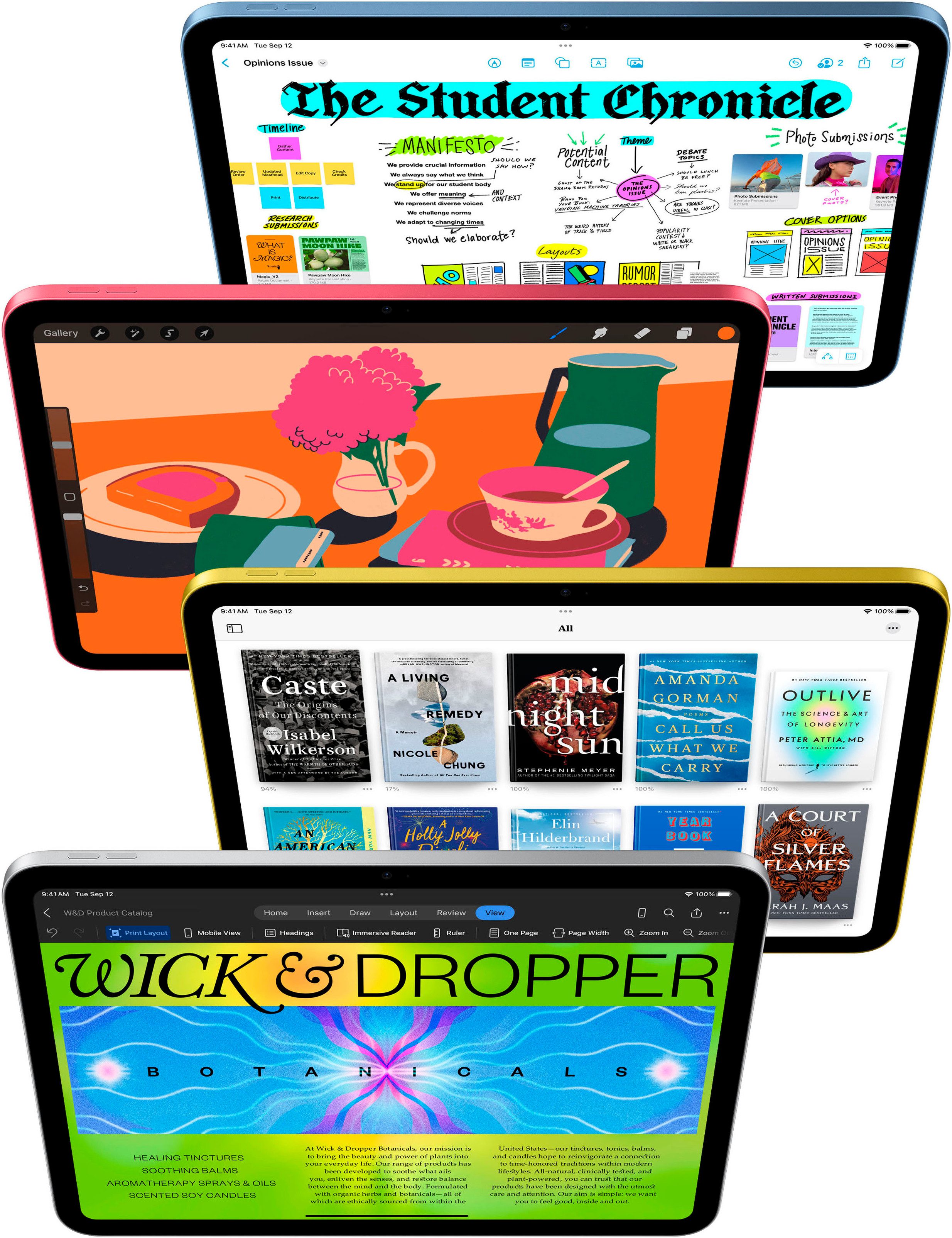 Apple Tablet 10,9" iPad Wi-Fi 64GB 10th. Generation, 10.9 ", iPadOS