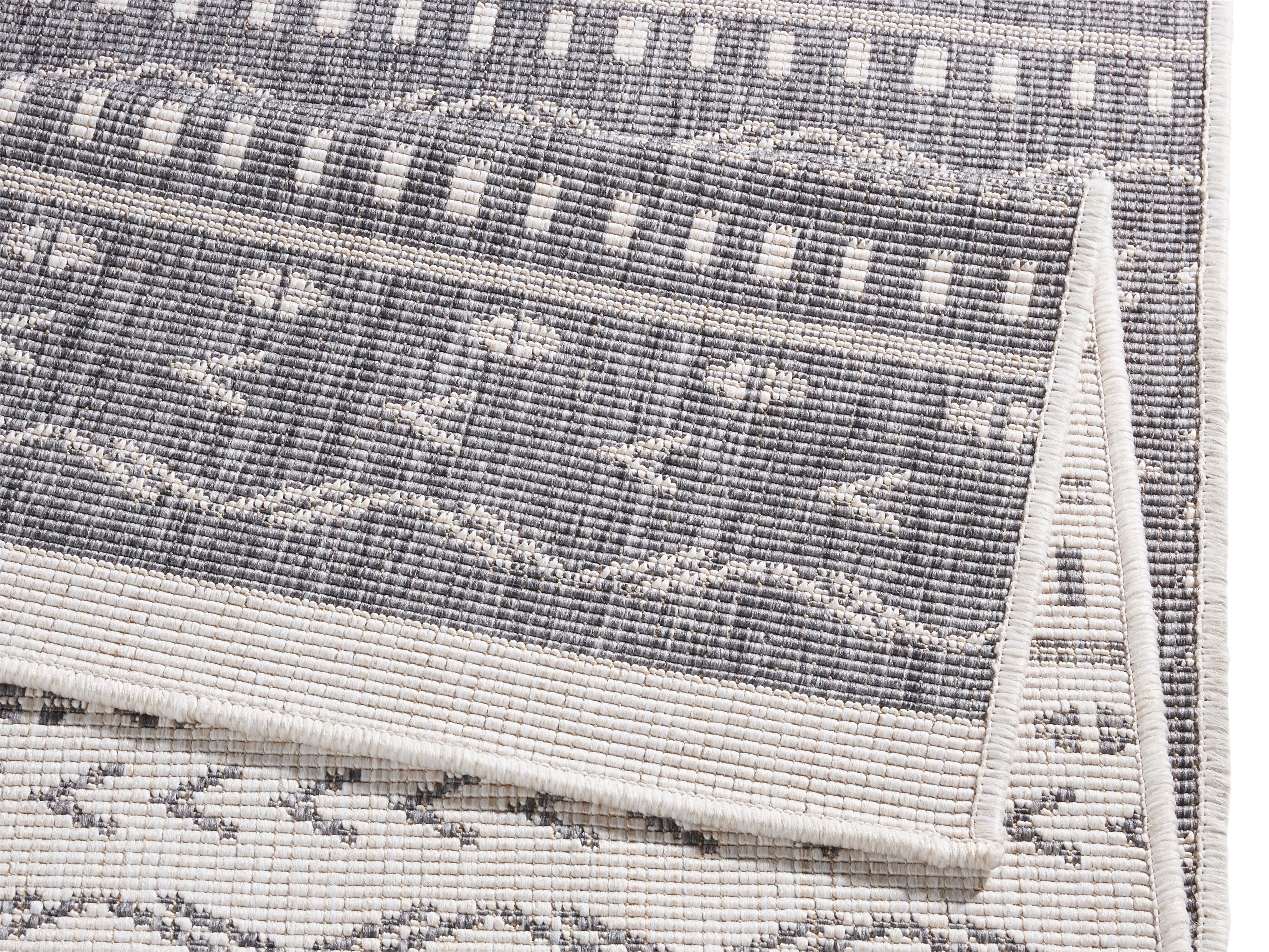 NORTHRUGS Vloerkleed Kuba omkeerbaar tapijt Binnen- en buitengebruik, weerbestendig, balkon, loper, woonkamer, waterbestendig