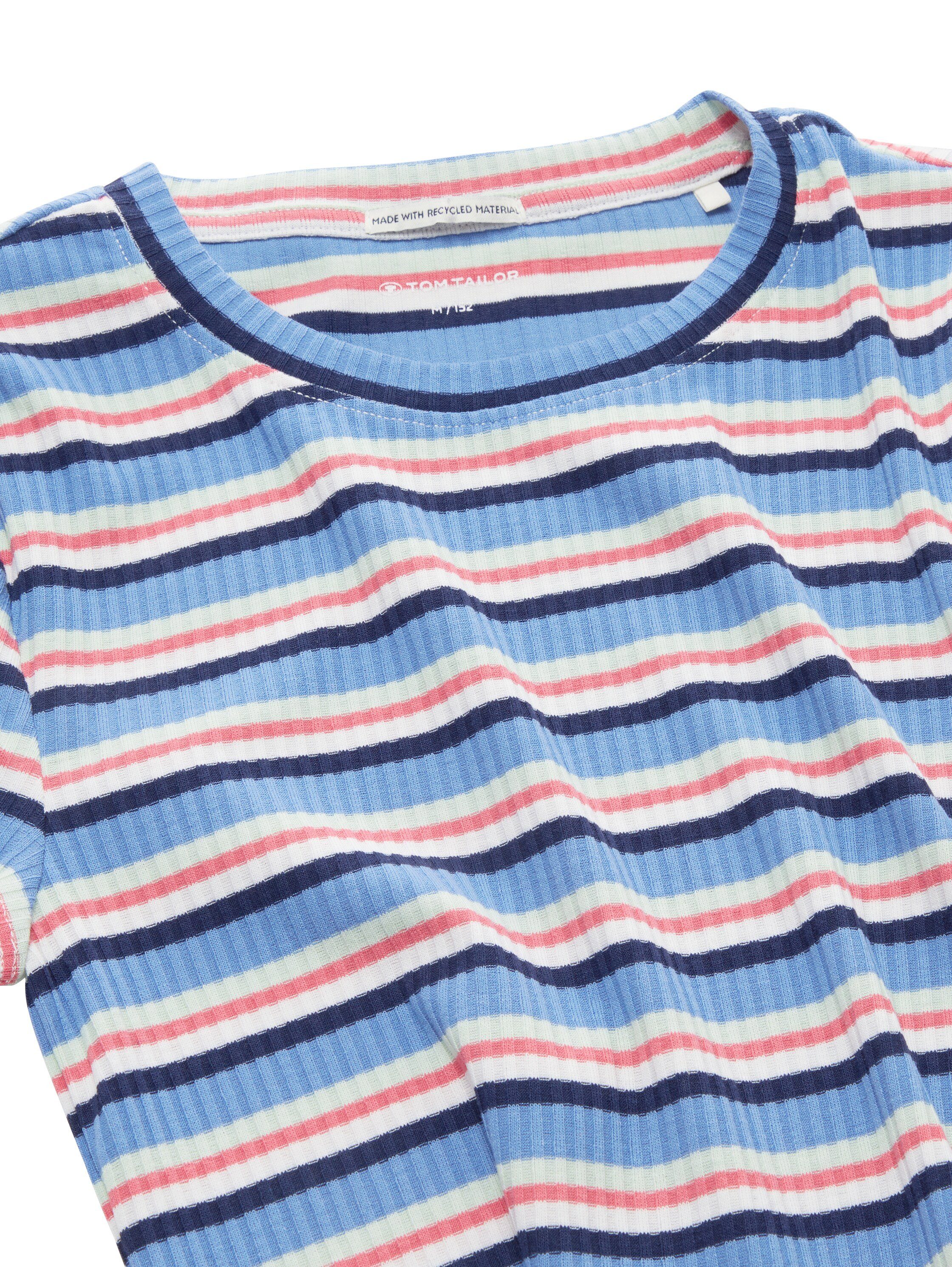 Tom Tailor T-shirt in streep-look