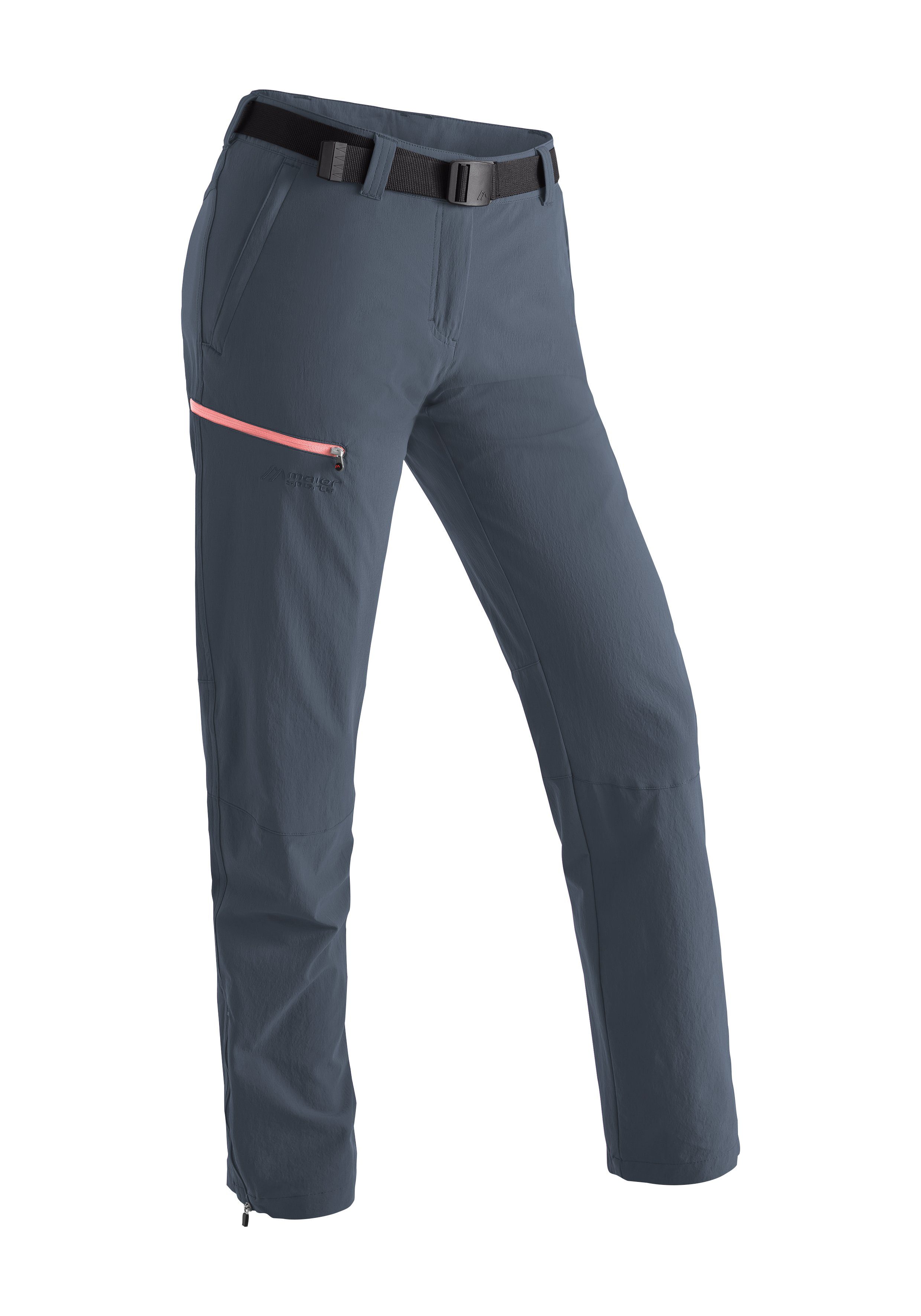 Maier Sports Functionele broek Inara slim Heren wandelbroek ademende outdoor-broek 4 zakken slim fit