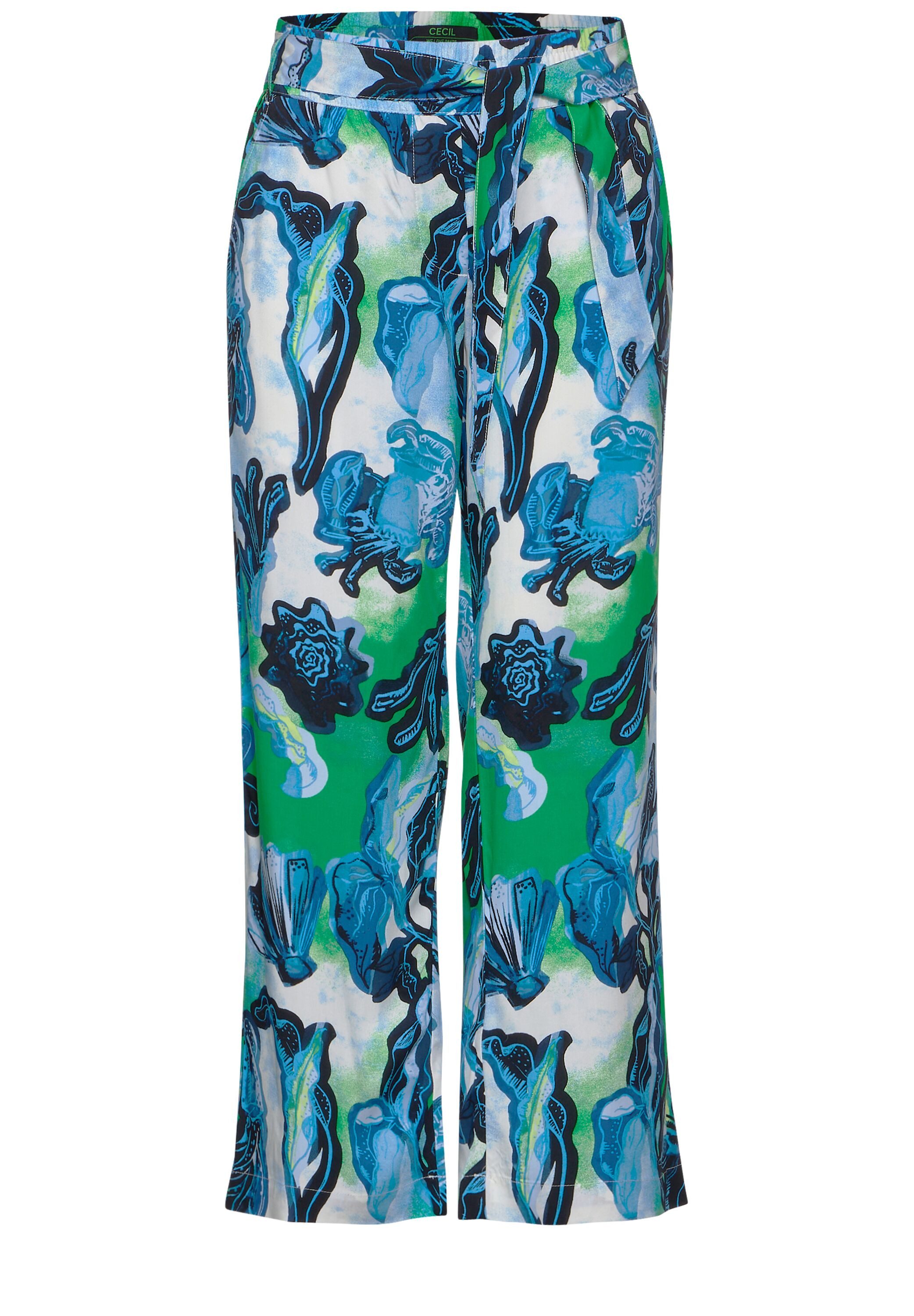 Cecil Culotte Neele met print all-over
