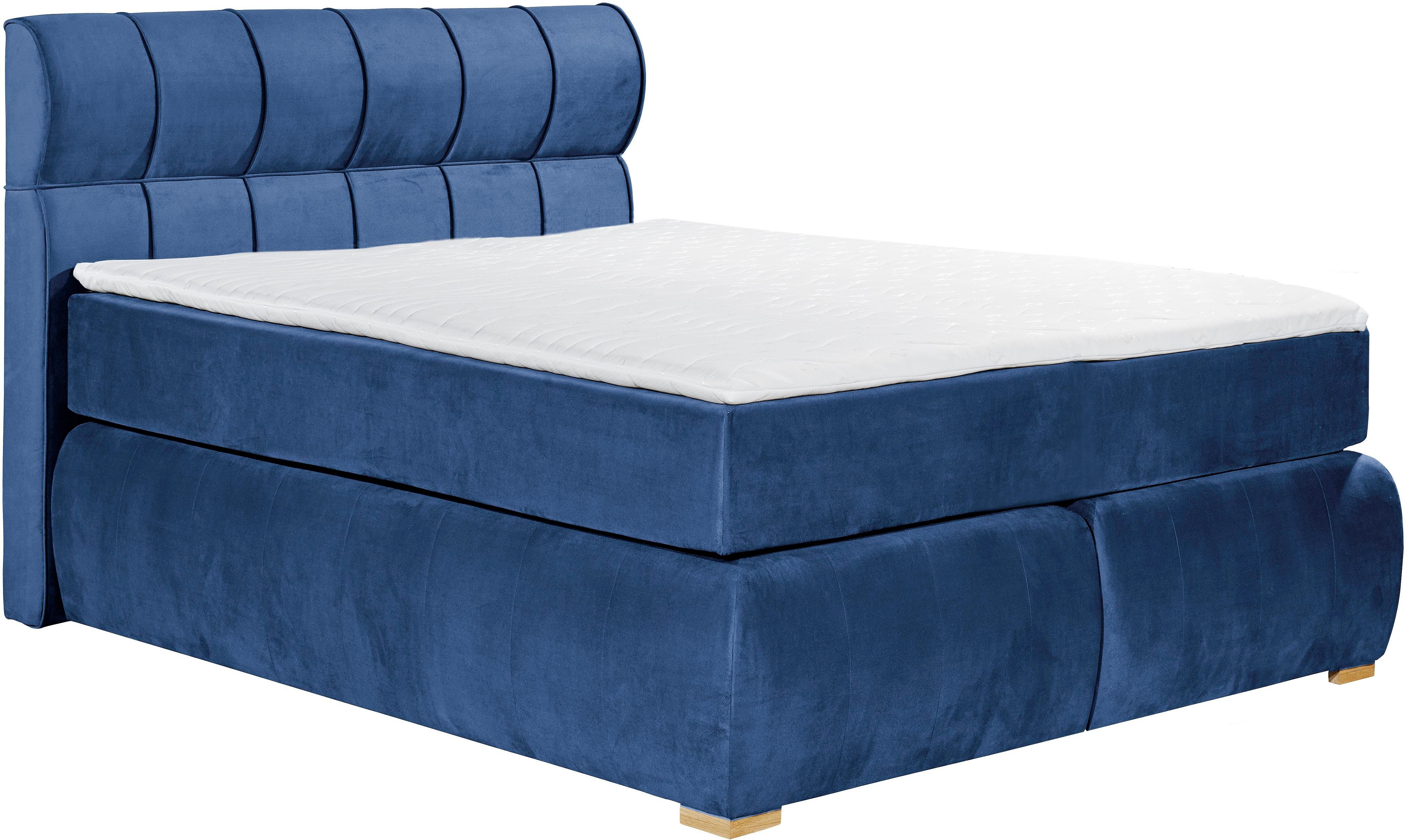 Places of Style Boxspring Felicia in h4, incl. matrastopper en bedbox