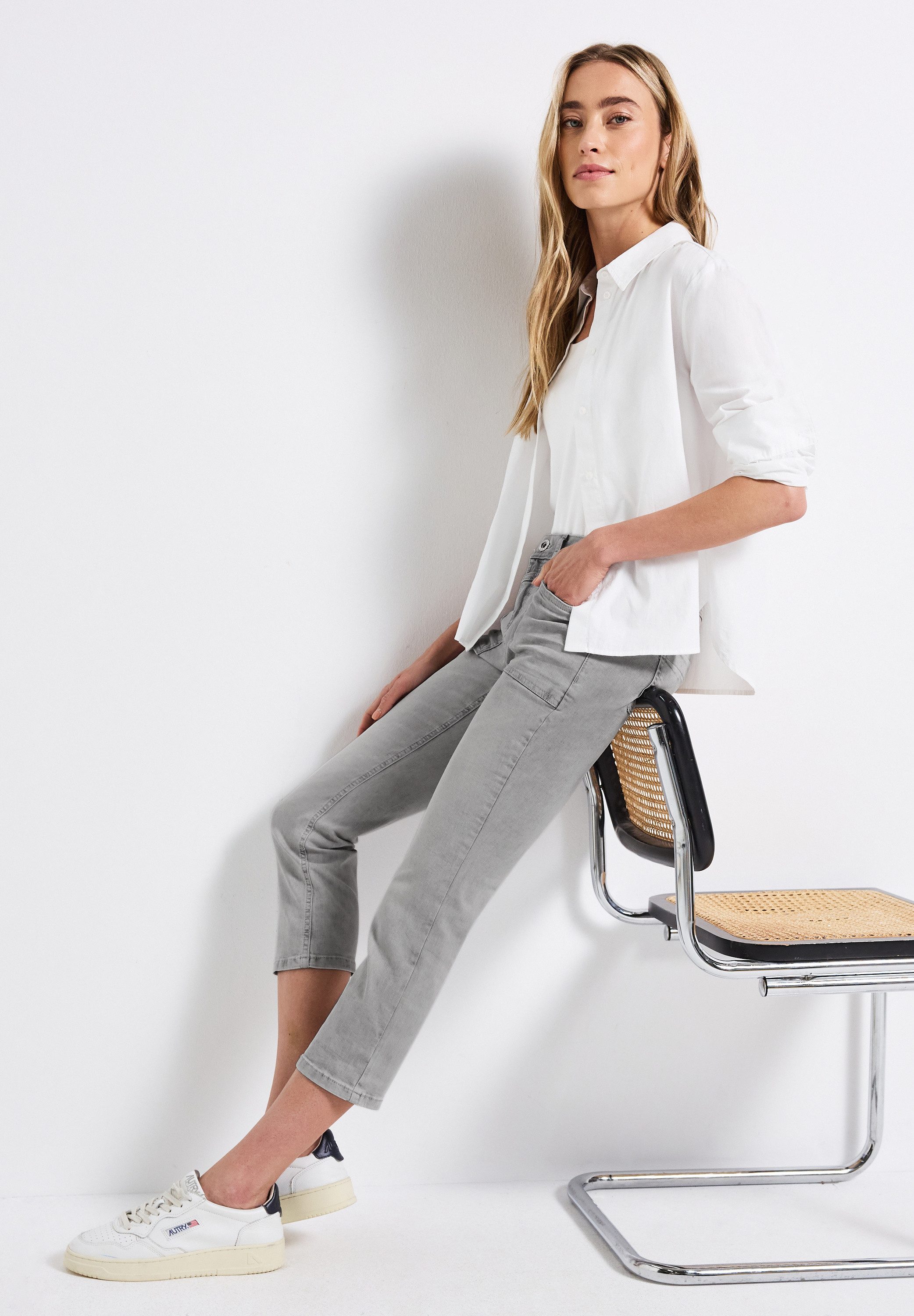 STREET ONE Regular fit jeans Style Jane in five-pocketsstijl