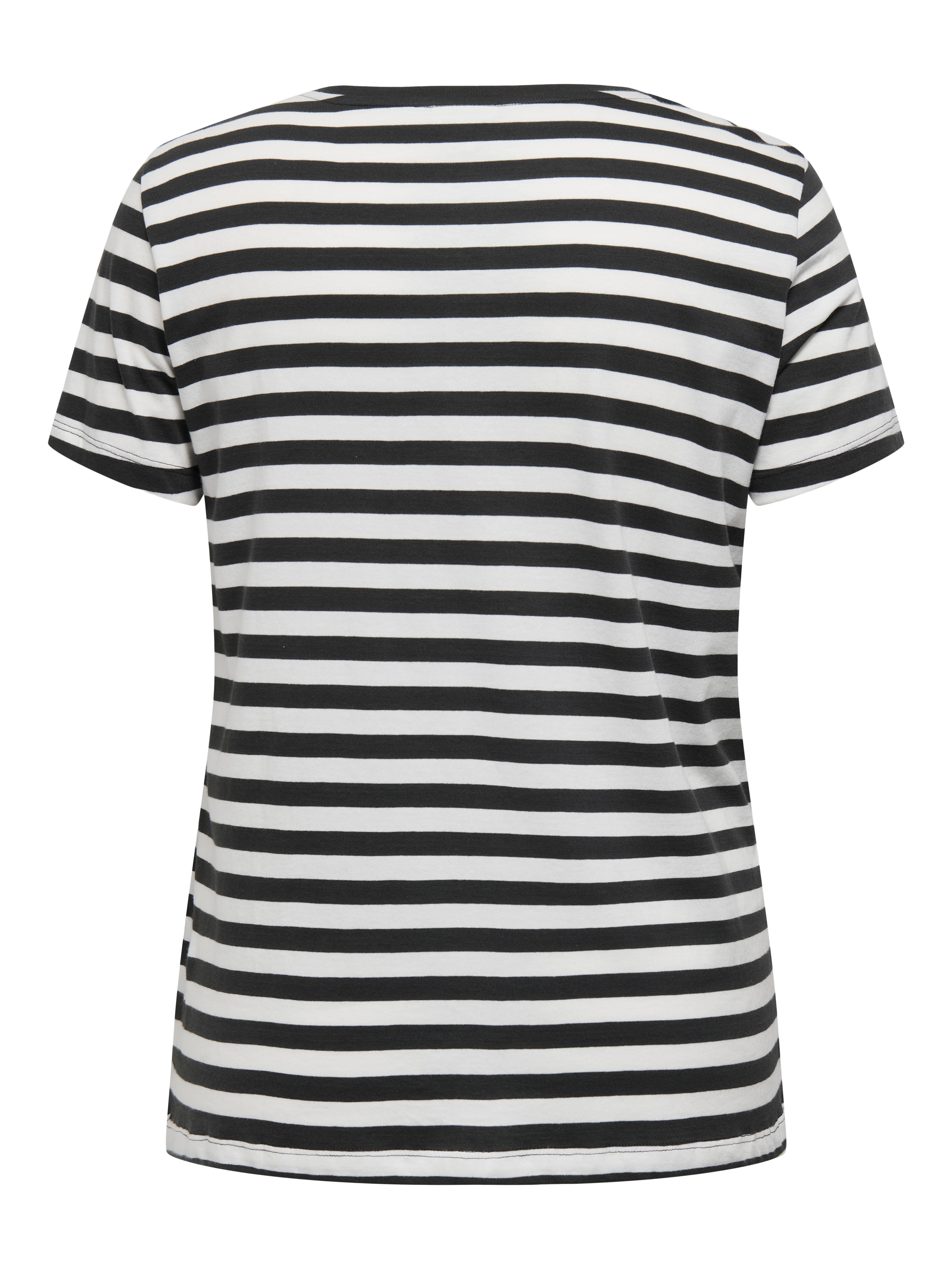 ONLY CARMAKOMA Shirt met korte mouwen CARMOODY LIFE SS REG TEE JRS