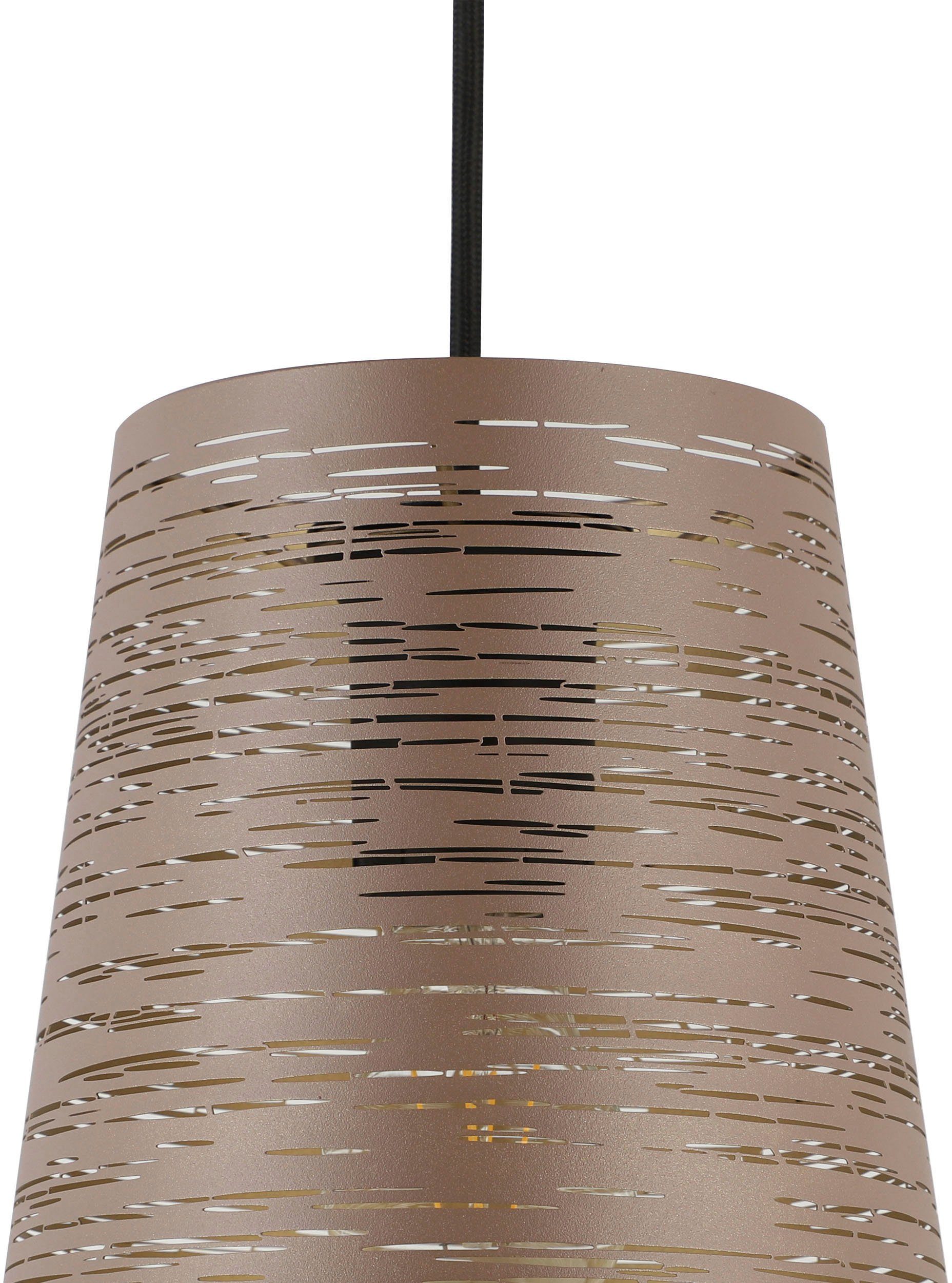 EGLO Hanglamp SEGEZIA Hanglamp in bruin van staal - excl. E27 - 40W (1 stuk)