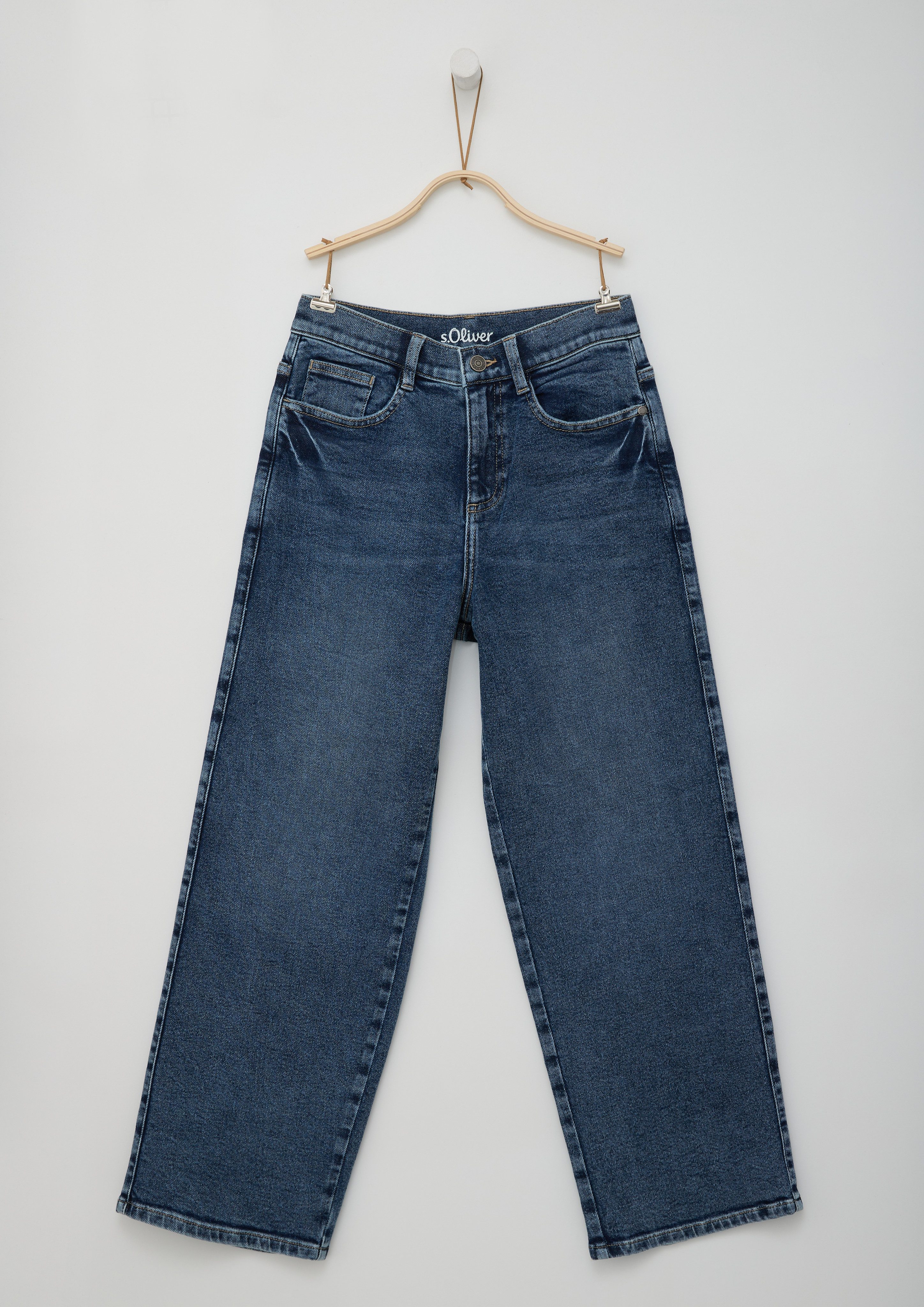 s.Oliver RED LABEL Junior Regular fit jeans in five-pocketsstijl