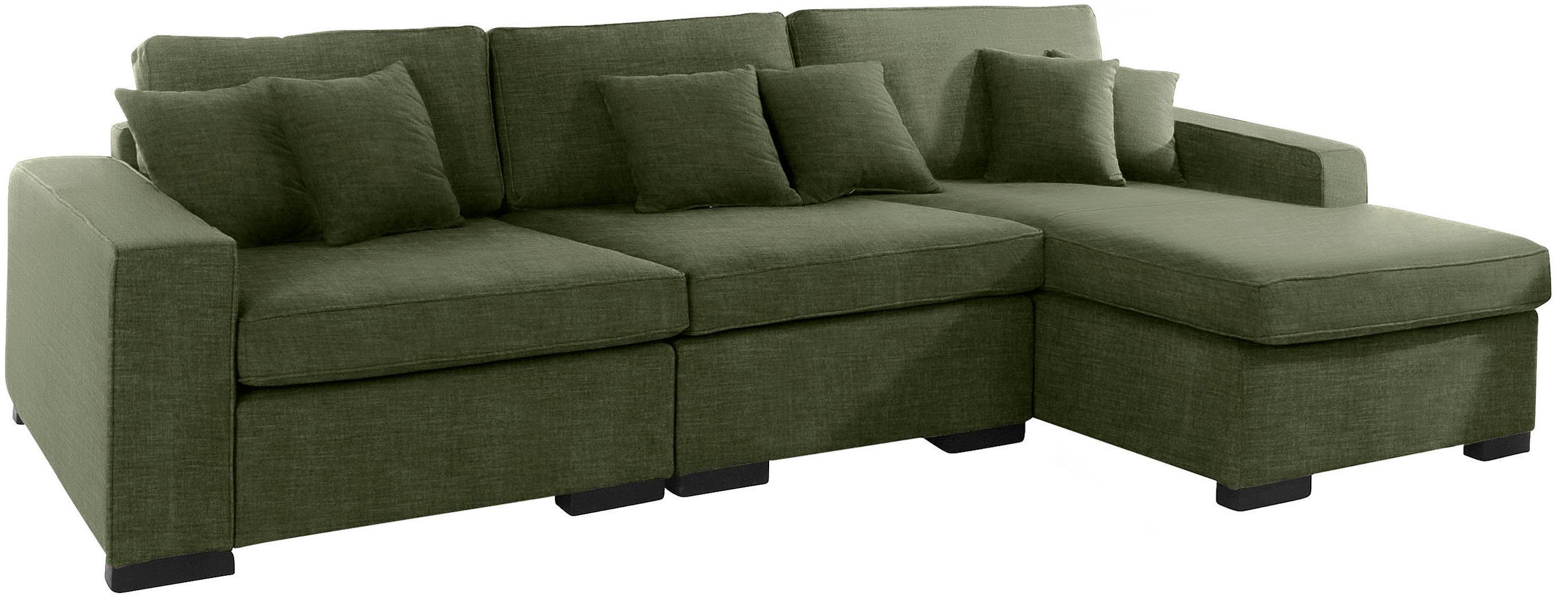 Guido Maria Kretschmer Home&Living Ottomane Skara L-vorm Loungebank met binnenveringsinterieur, in vele overtrekkwaliteiten