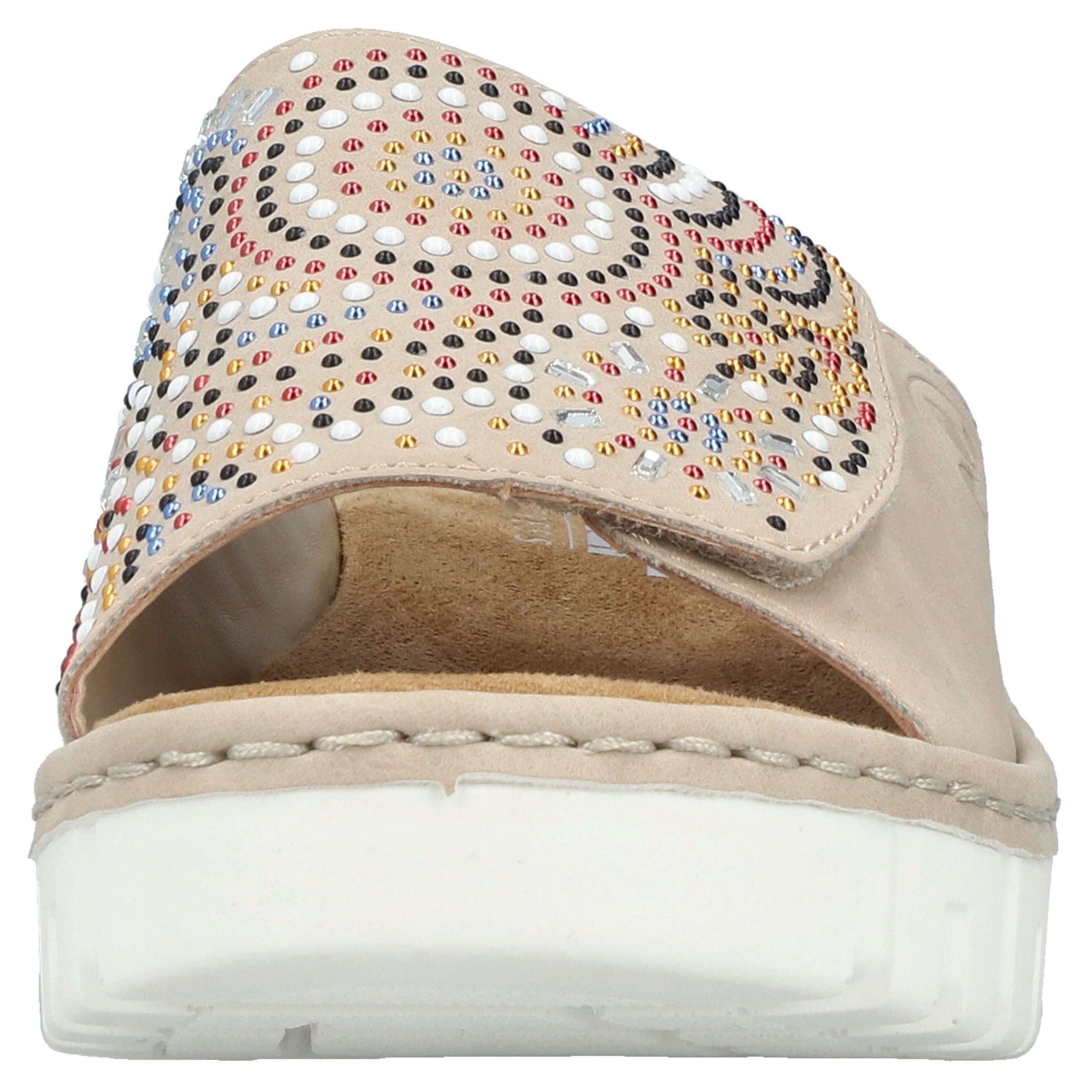 Rieker Slippers Zomerschoen, strandschoen, huisschoen met verstelbare klittenbandsluiting
