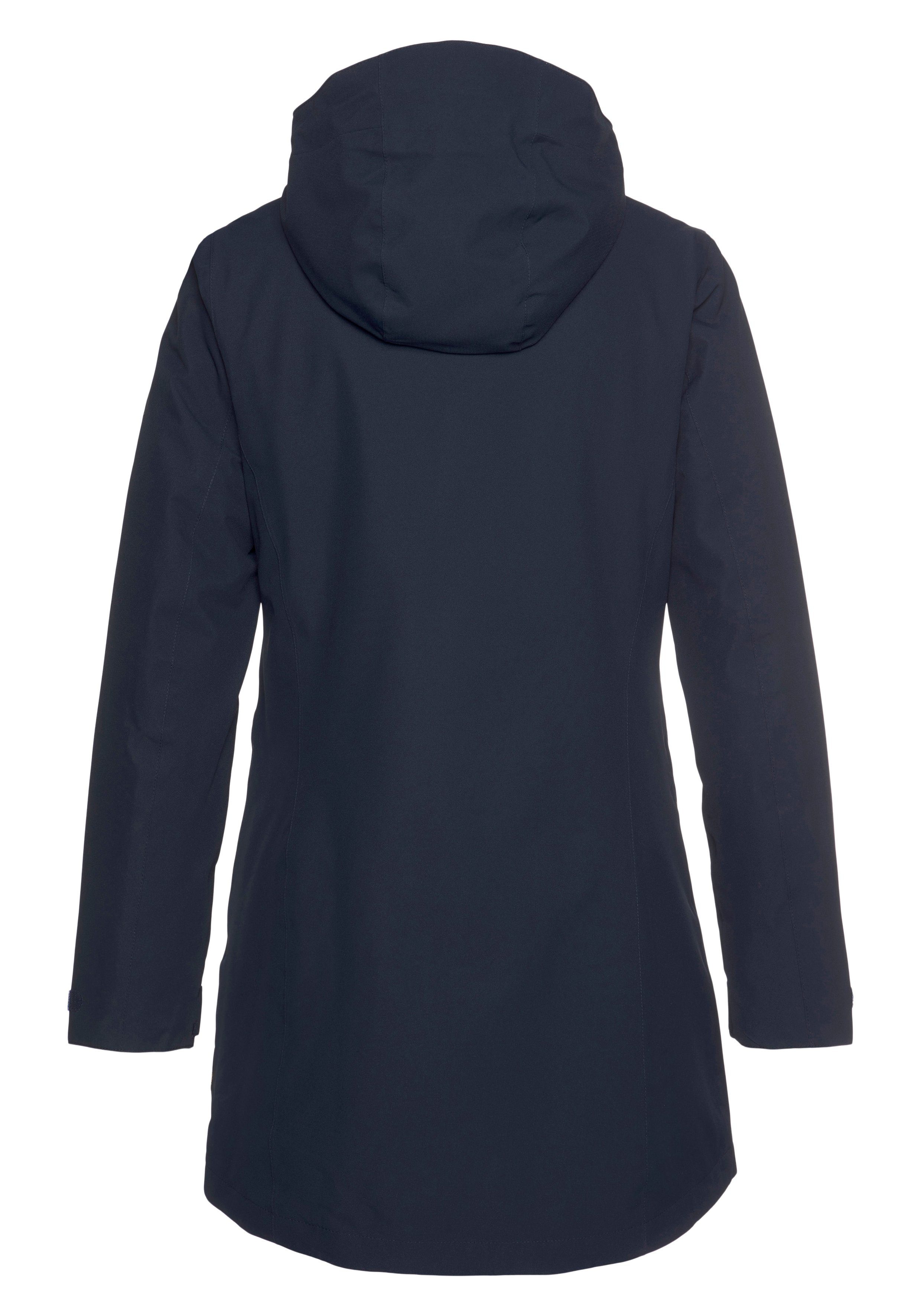 Jack Wolfskin Parka KIOLA Winddicht & waterafstotend & ademend