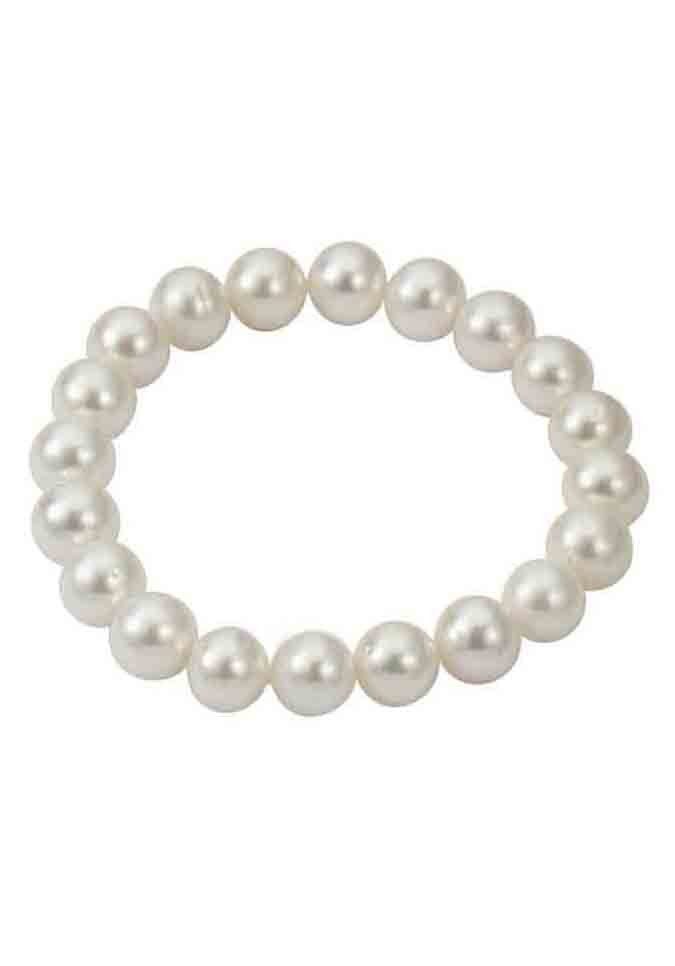 Firetti Kralenarmband Sieraad cadeau armbanden armbandketting parel dames armbanden maat 4 wit