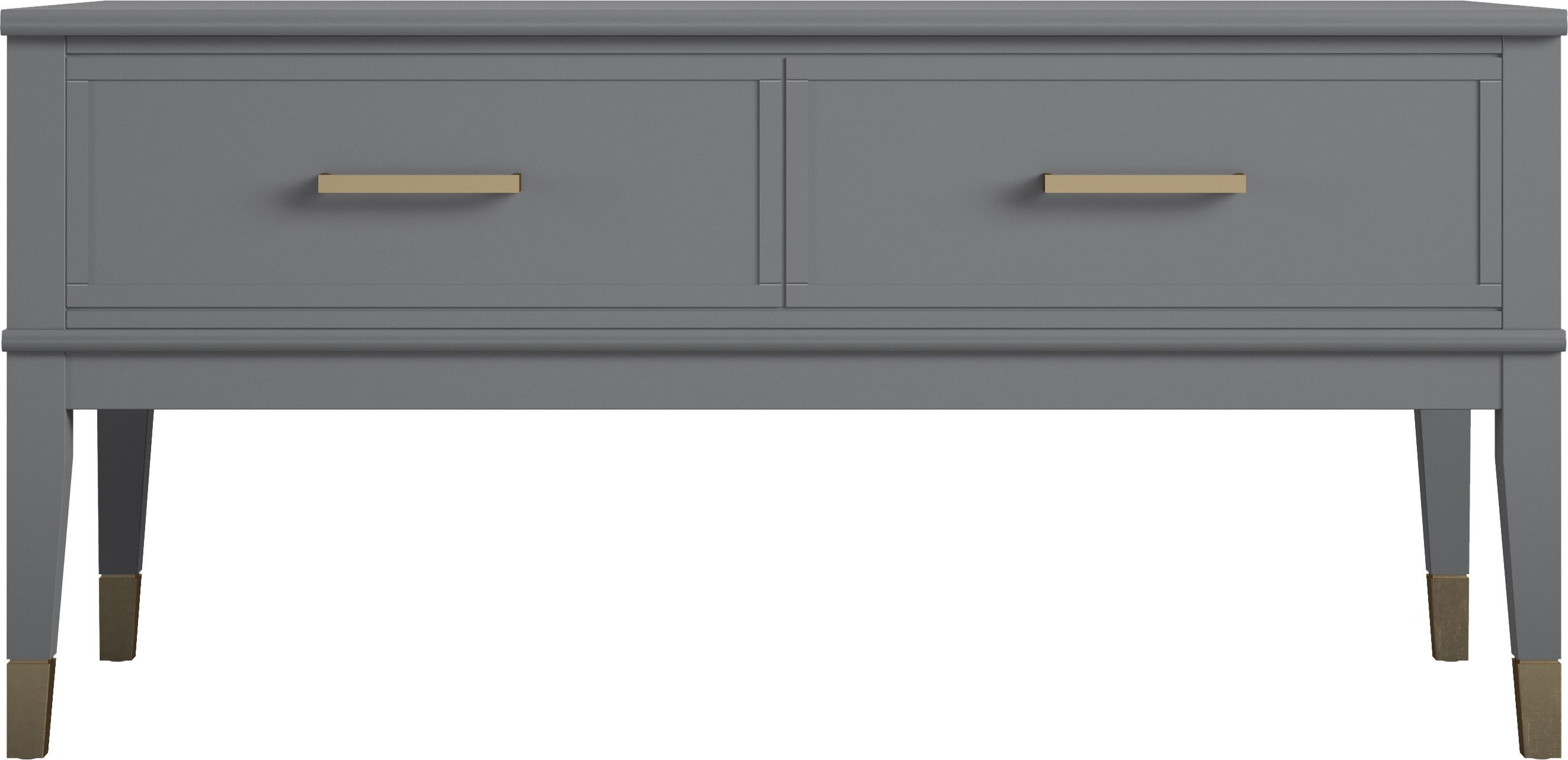 CosmoLiving by Cosmopolitan Salontafel Westerleigh Bergruimte, van gemakkelijk te onderhouden mdf, poten van massief hout, hoogte 51-76 cm