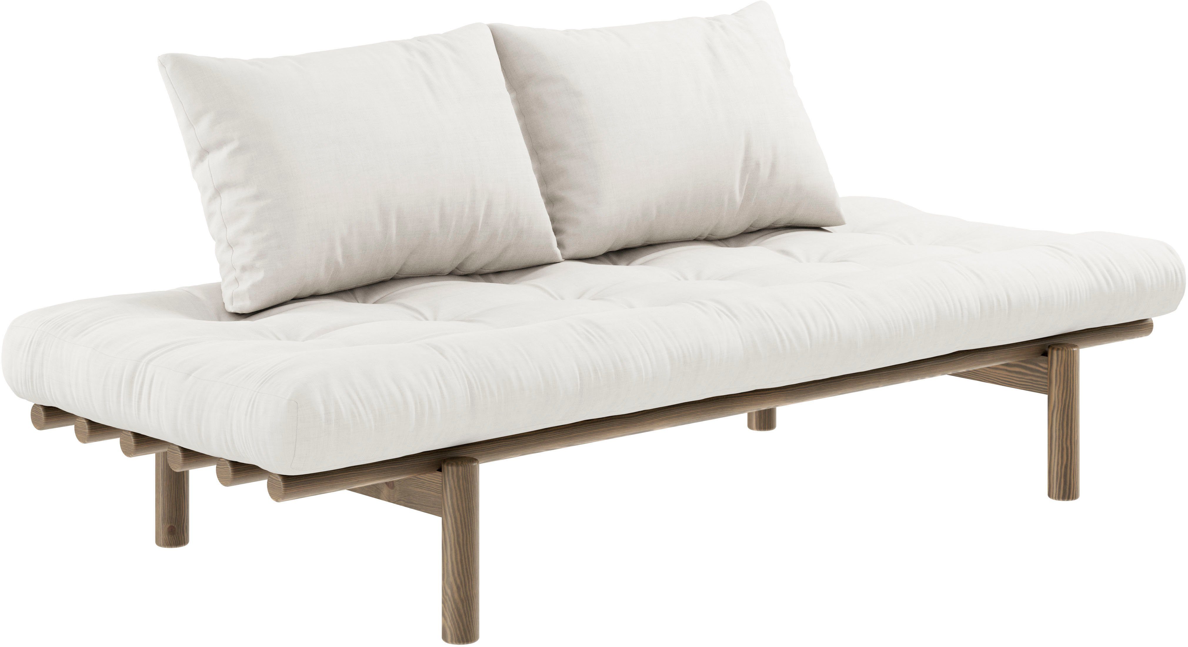 Karup Slaapbank Pace van massief grenenhout, incl. futonmatras (set, 2-delig)