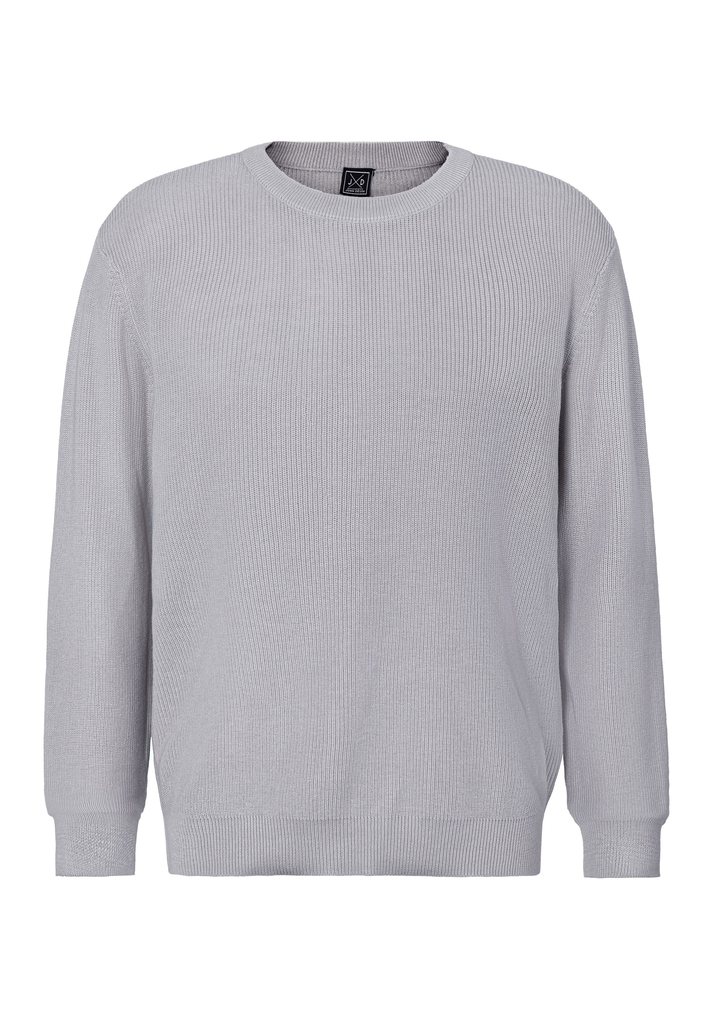 John Devin Gebreide trui Pullover in modieuze kleuren van katoenmix