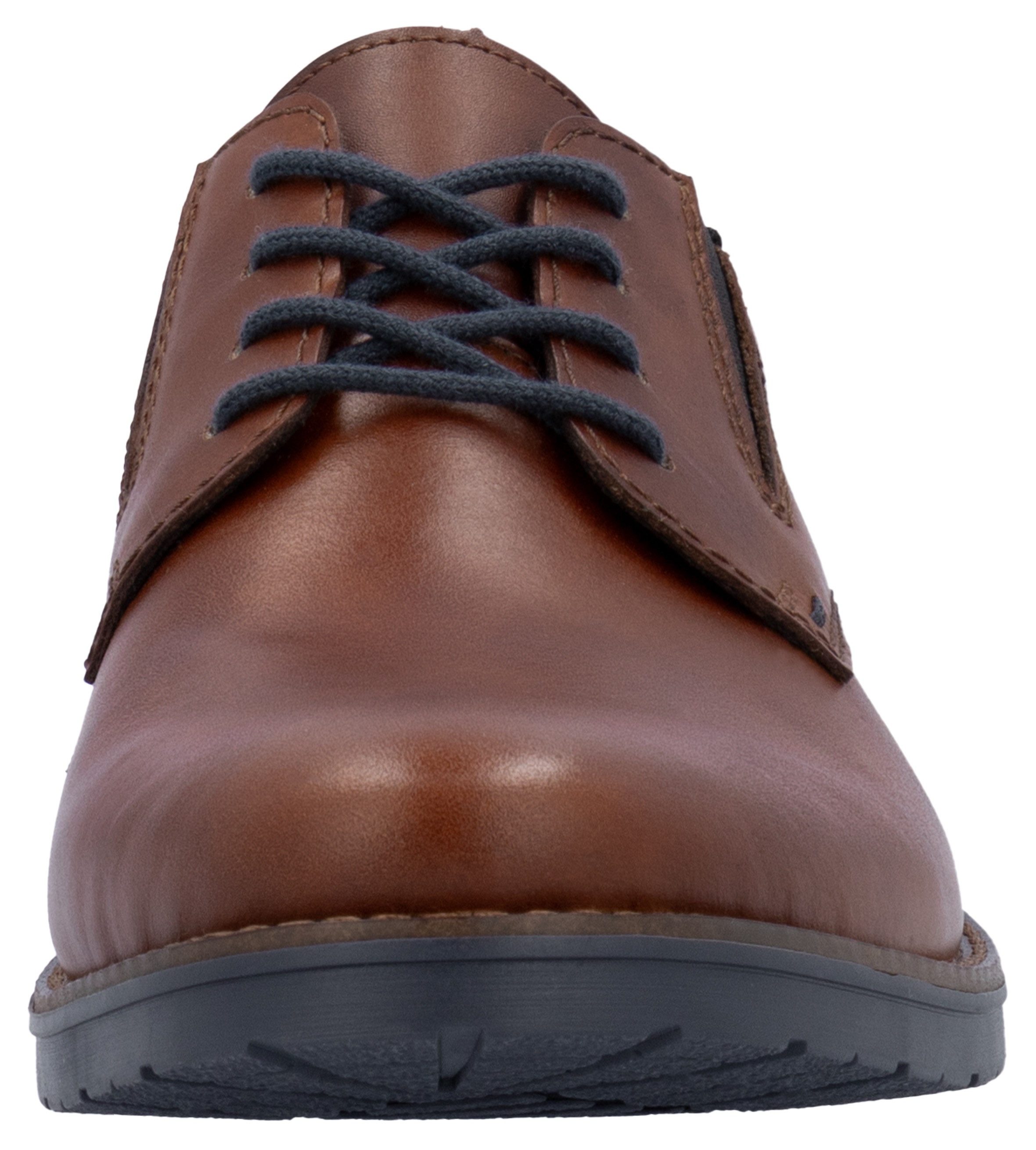 Rieker Veterschoenen met stretch, vrijetijdsschoen, lage schoen, veterschoen