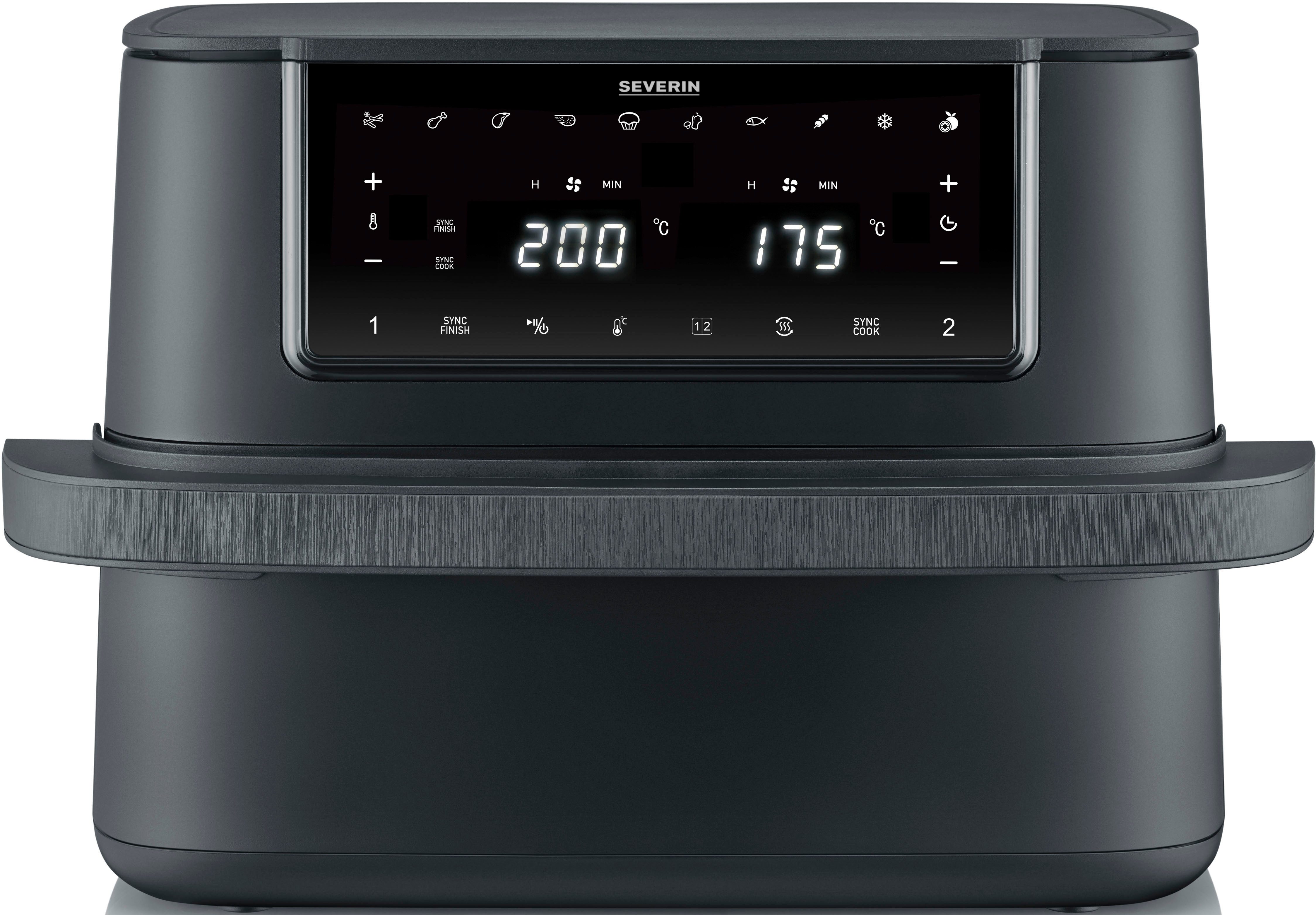 Severin Airfryer FR 2490 9 l "Flex Max Dual"