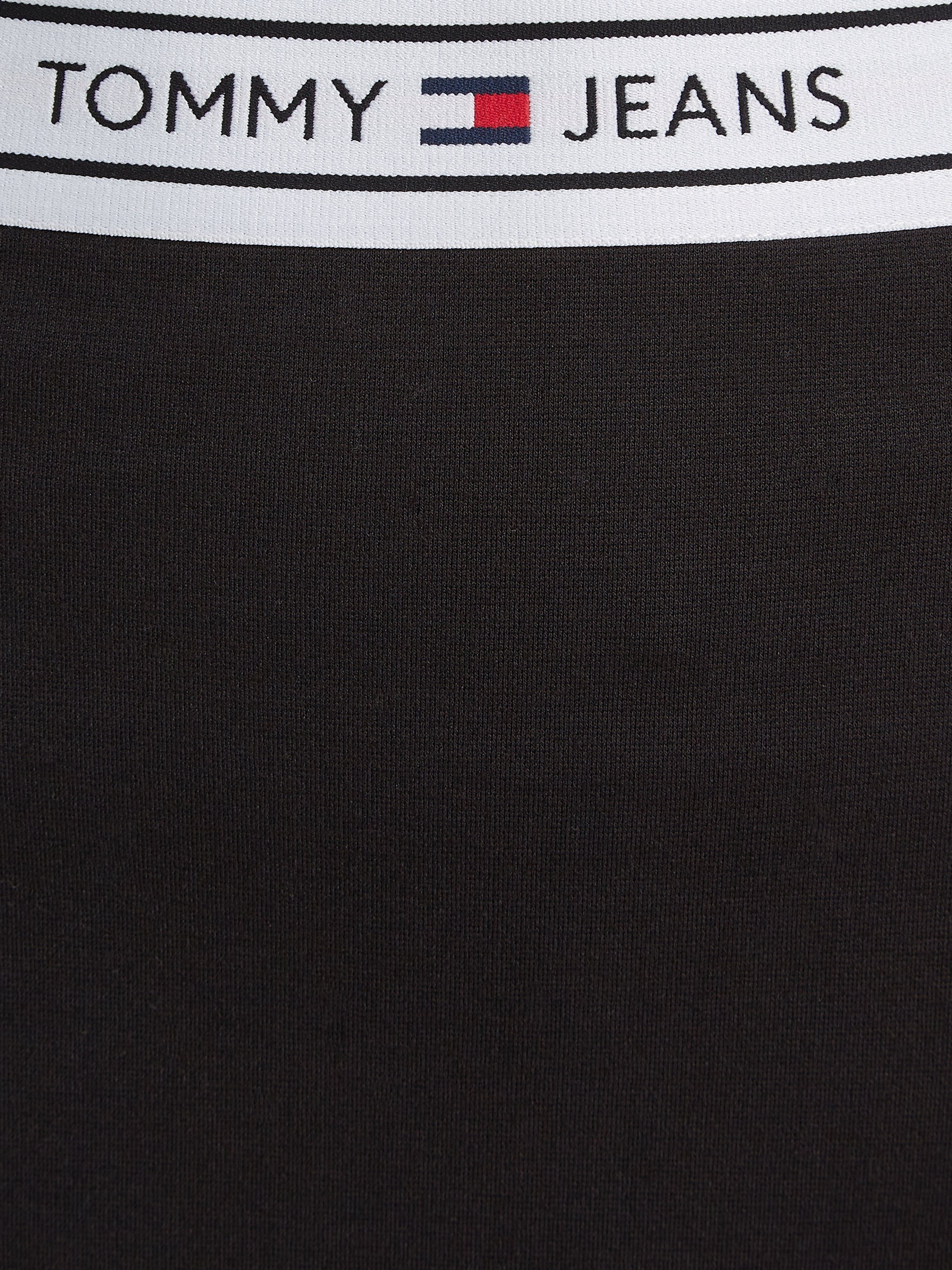TOMMY JEANS Jerseyrok TJW LOGO TAPING MINI SKIRT Webrok met Tommy Jeans logo-elastiektape
