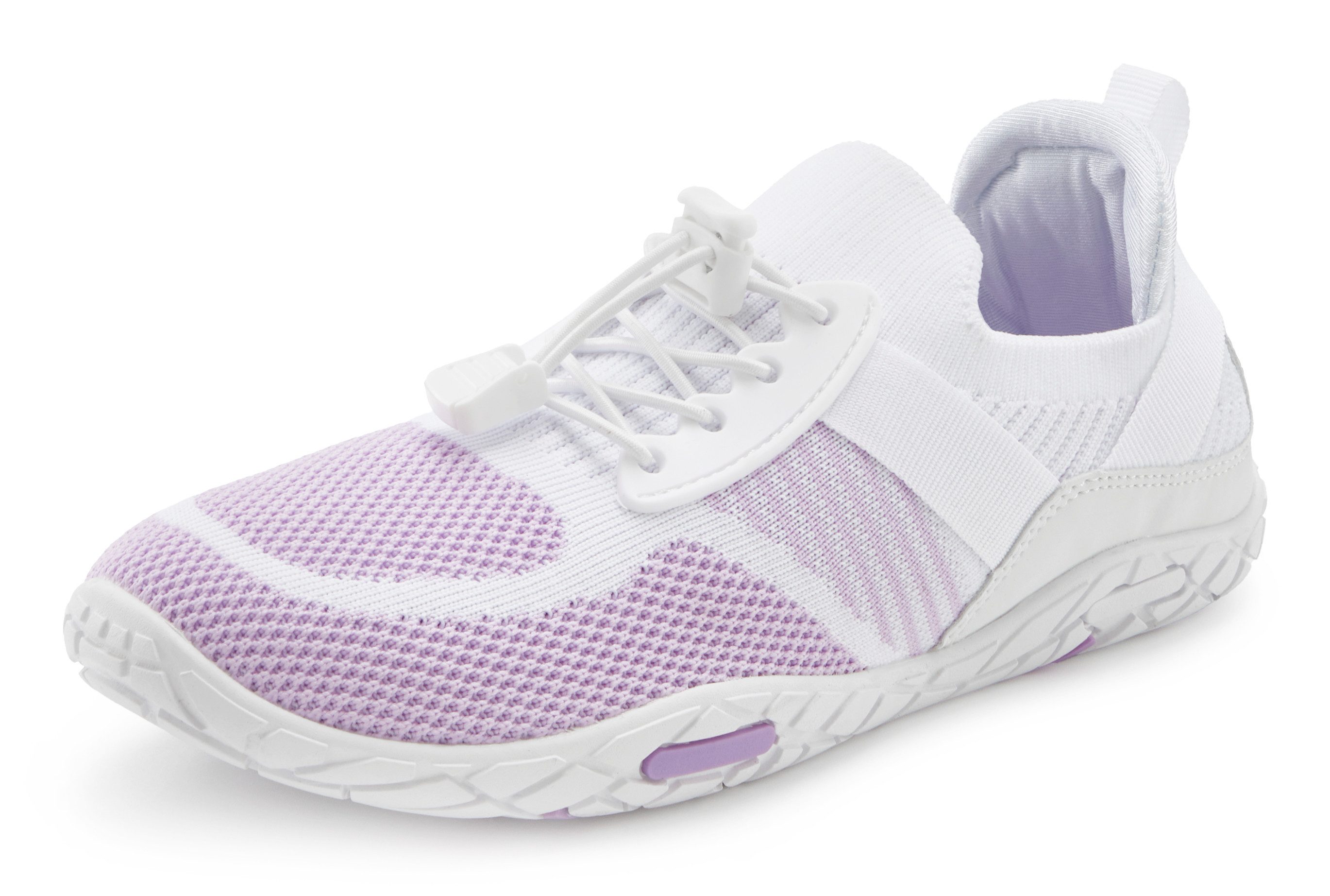 Lascana Sneakers Vrijetijdsschoen, lage schoen superlicht, platte flexibele zool VEGAN