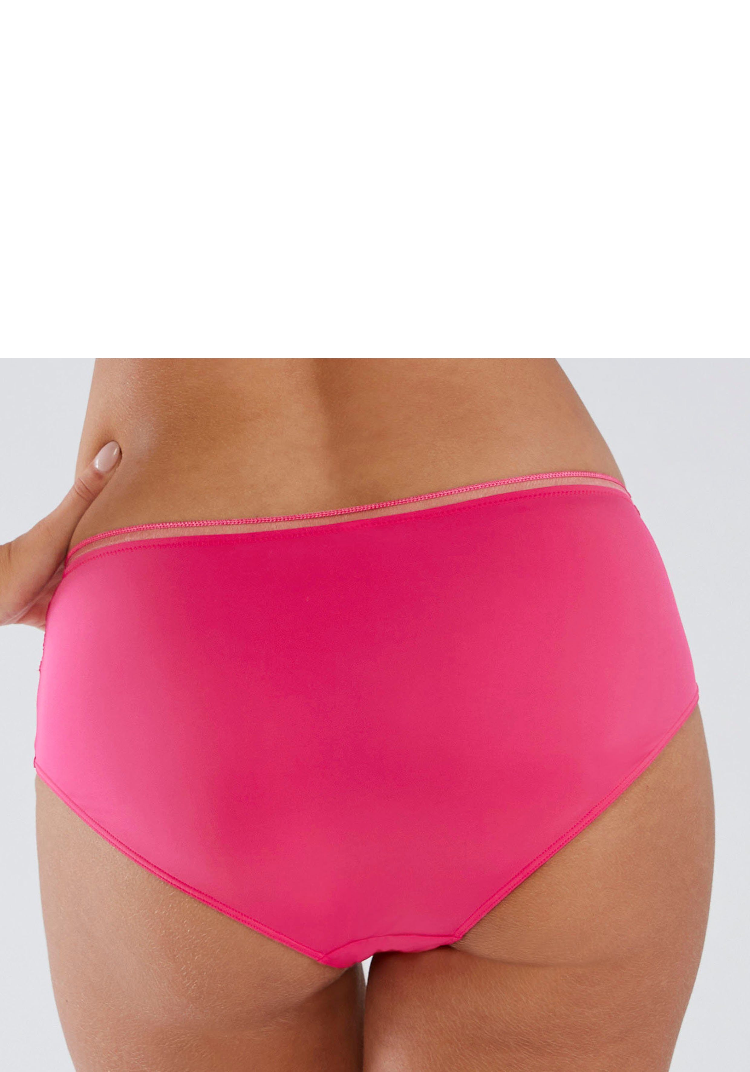 Lascana Hipster TIZIANA met kant gedeeltelijk van gerecycled polyamide