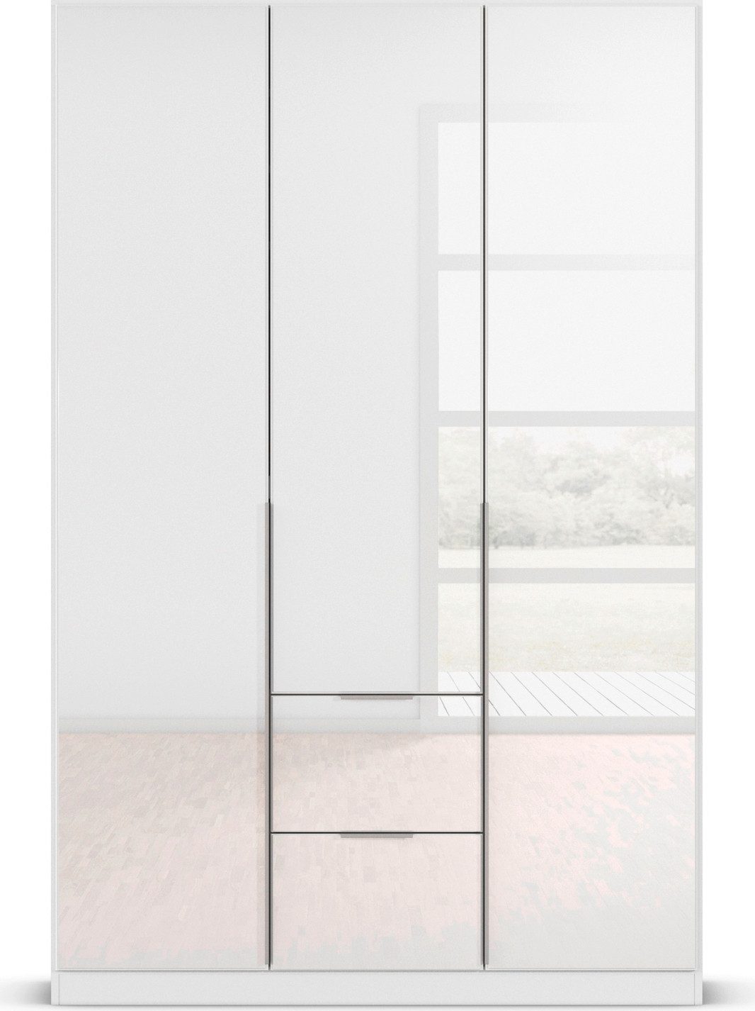 rauch Draaideurkast Kledingkasten kast garderobe AGORDO met glazen front