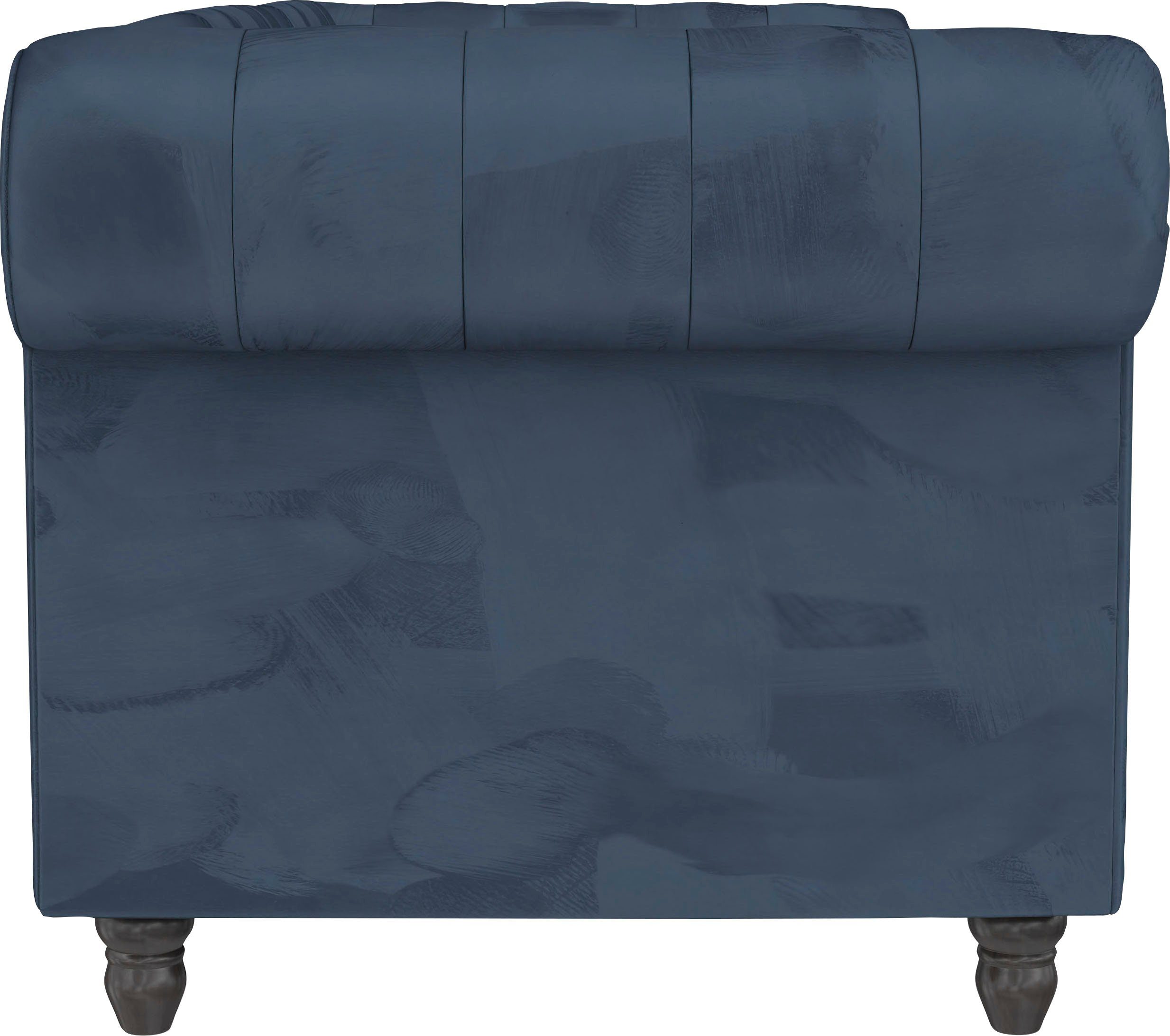 Dorel Home 3-zitsbank Felix, slaapbank 236 cm(ligoppervlak 108 x 190 cm), rugleuning 3-voudig verstelbaar, velours, kunstleer, luxe vintage microvezel