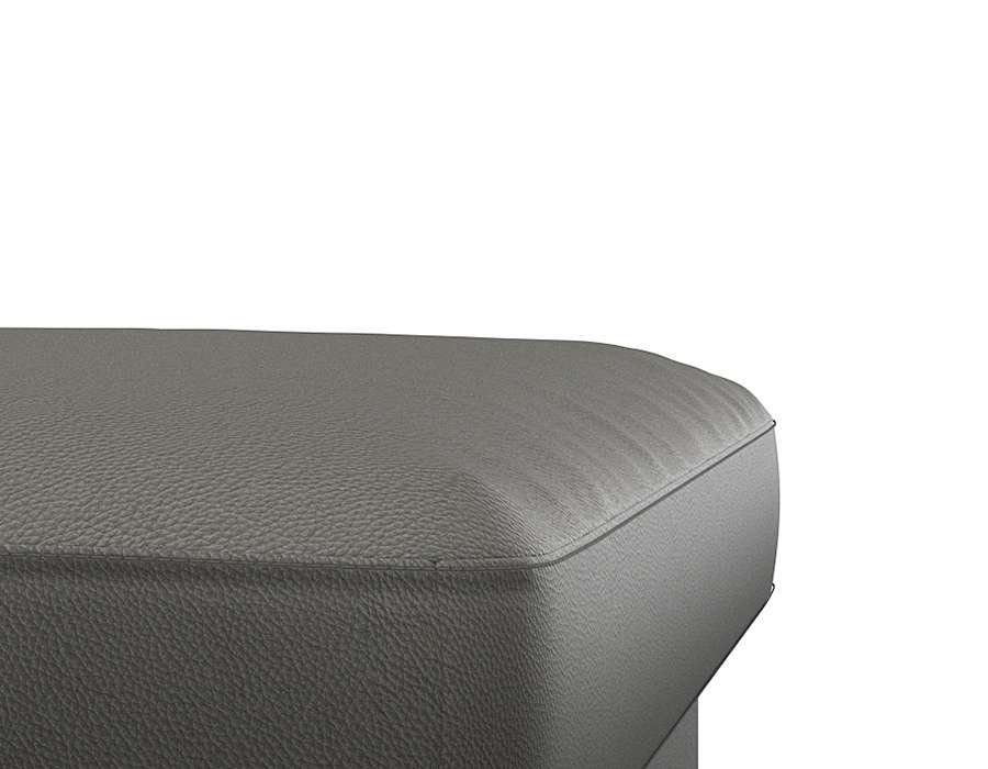 FLEXLUX Poef Fiore Koudschuim, aluminium poten