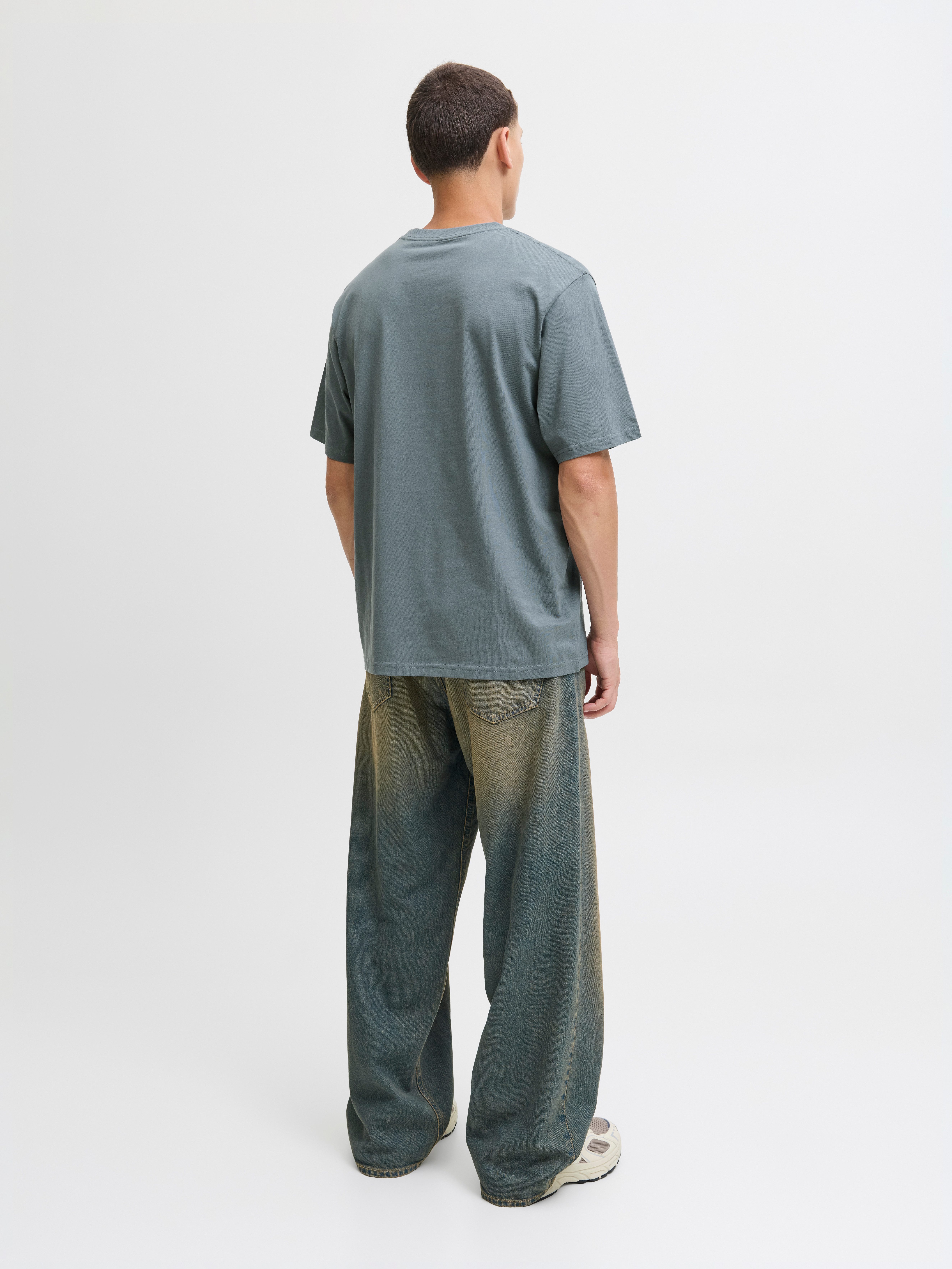 Jack & Jones Shirt met korte mouwen JJESOHO TEE SS CREW NECK 2PK MP (set, 2-delig)