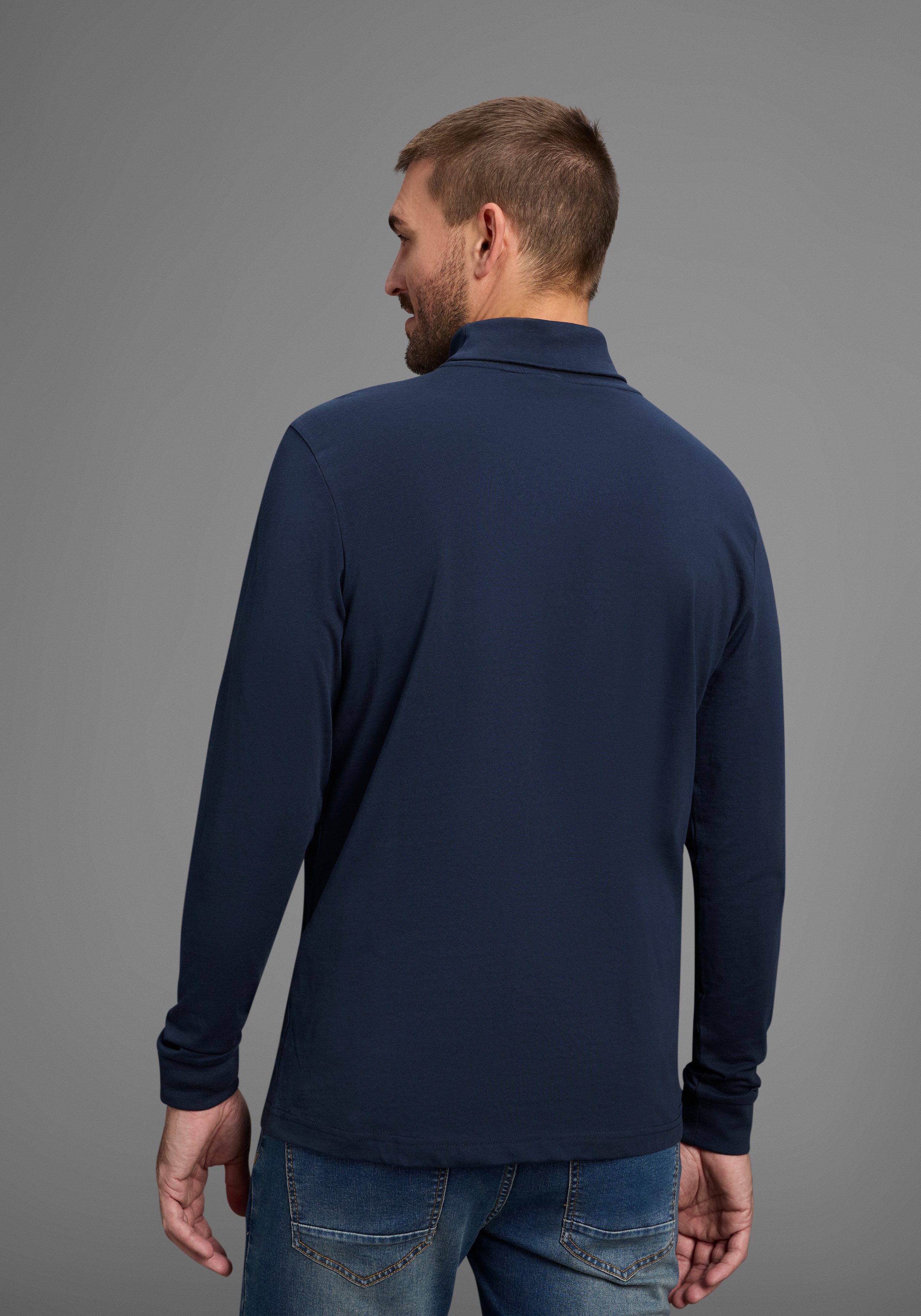 Bruno Banani Colshirt ook voor onderkleding