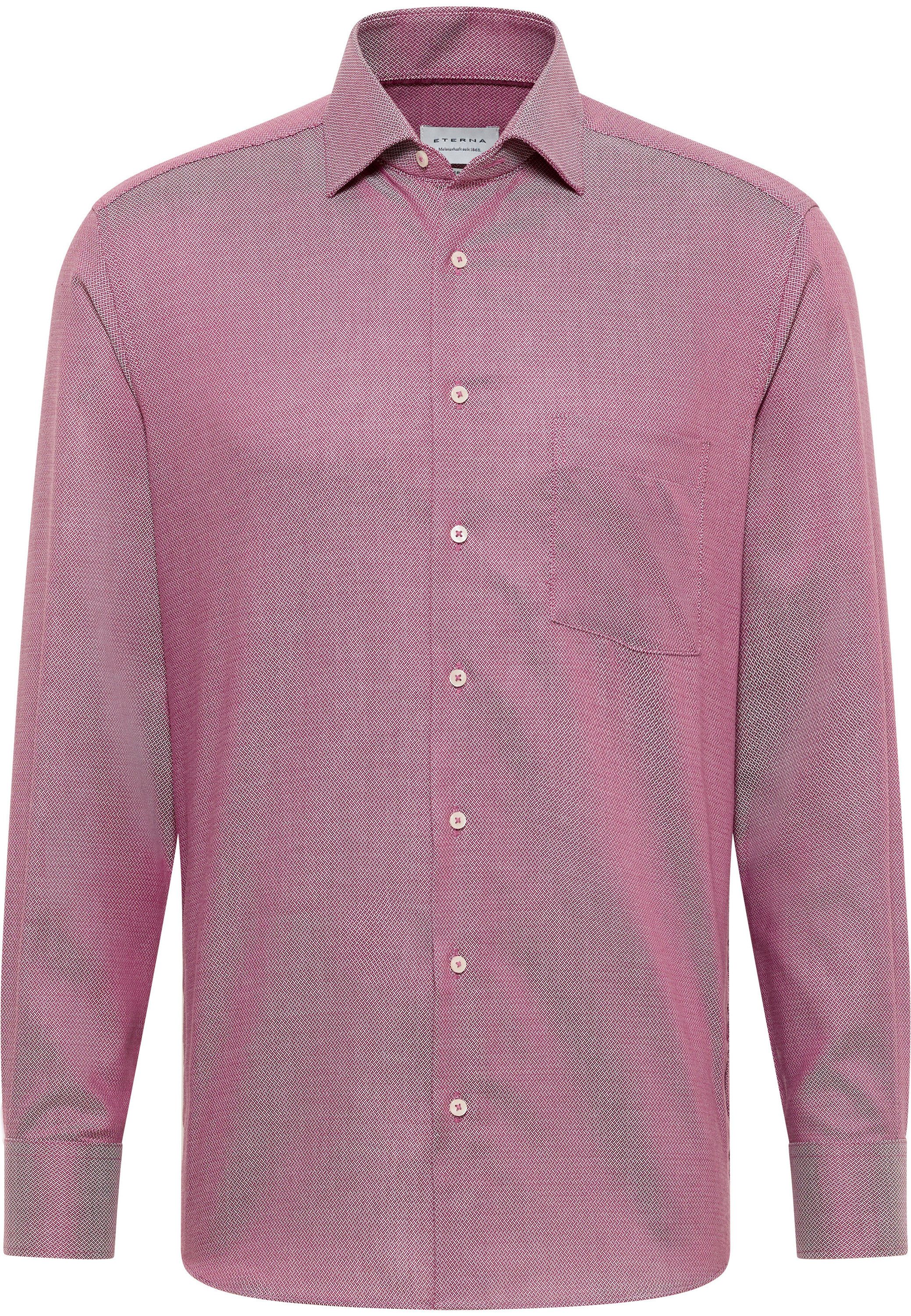Eterna Overhemd met lange mouwen MODERN FIT NON IRON (strijkvrij)