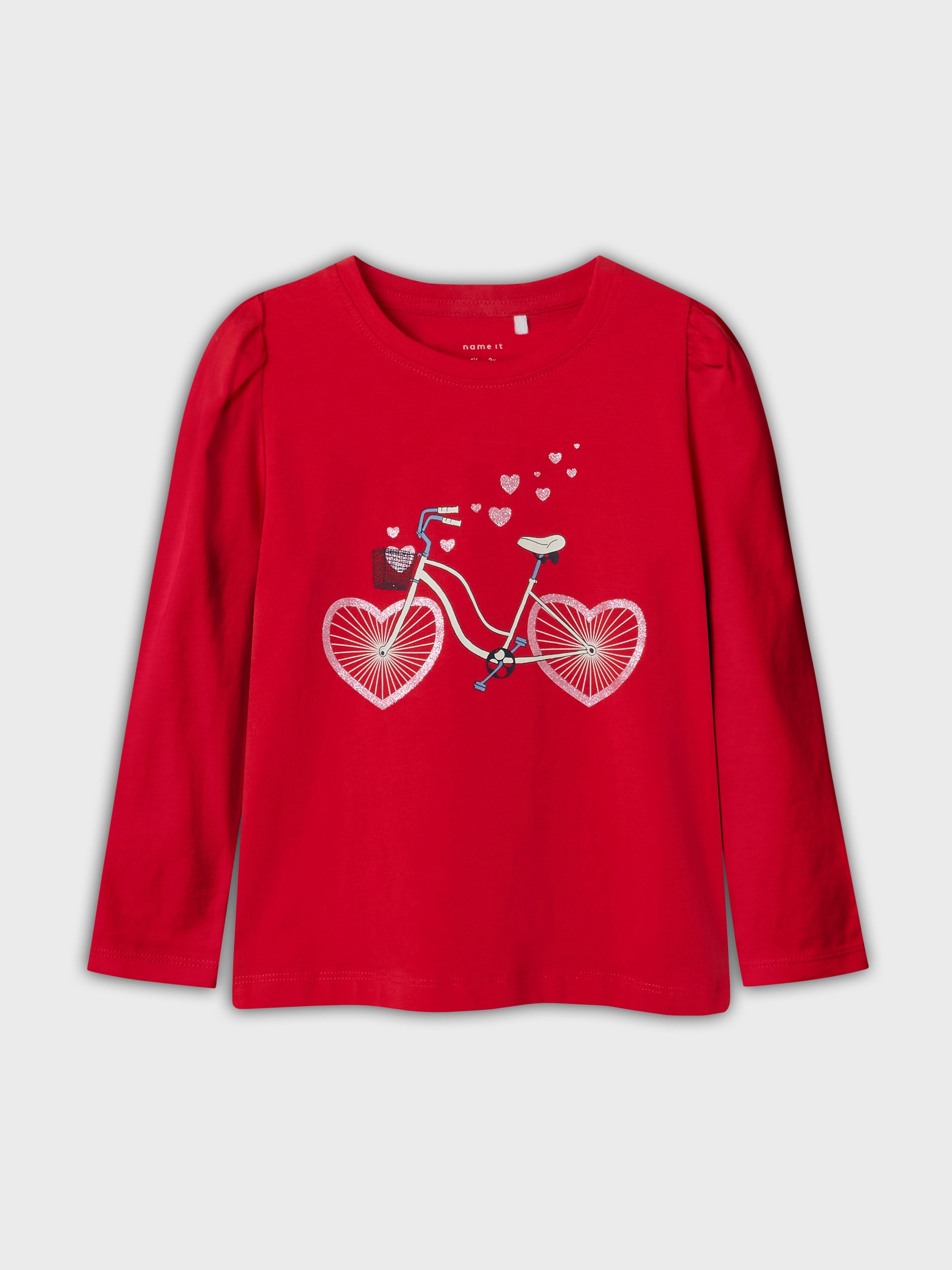 Name It Shirt met korte mouwen NMFKALESJA LS TOP PB